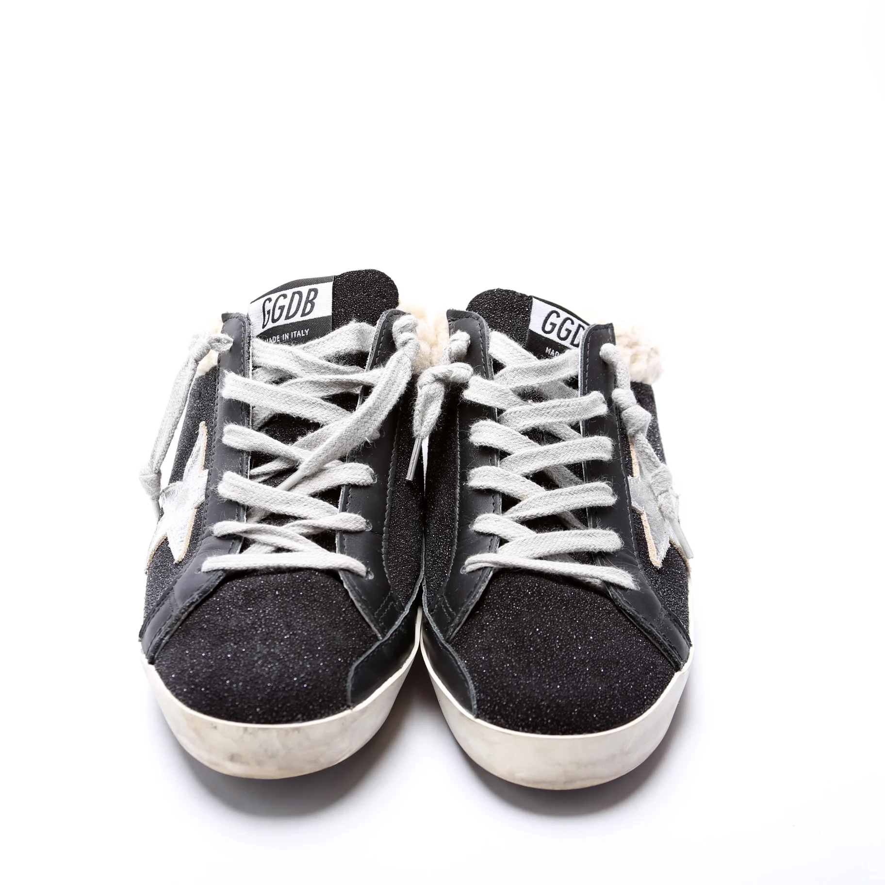 Superstar Sabot Shearling Sneakers Size 39 - Image 2