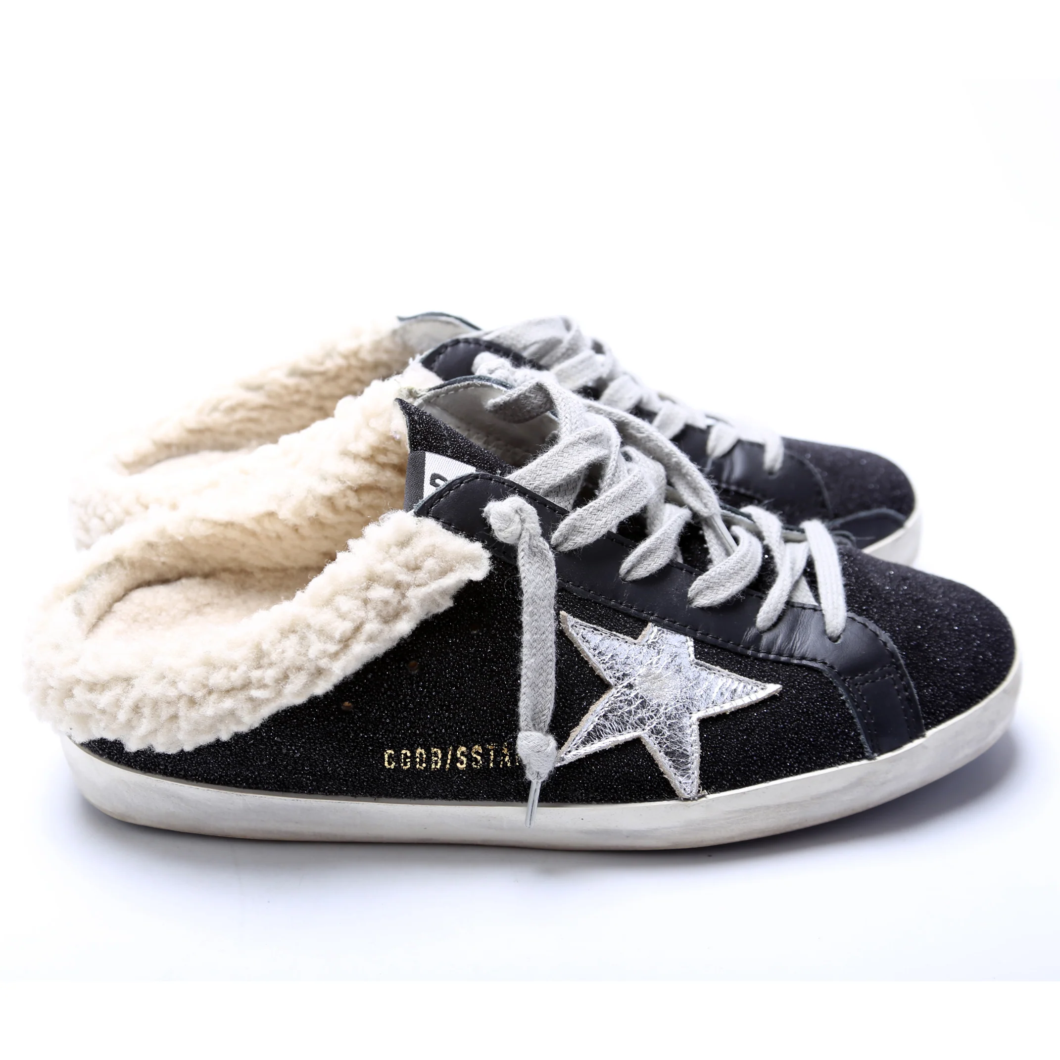 Superstar Sabot Shearling Sneakers Size 39 - Image 3
