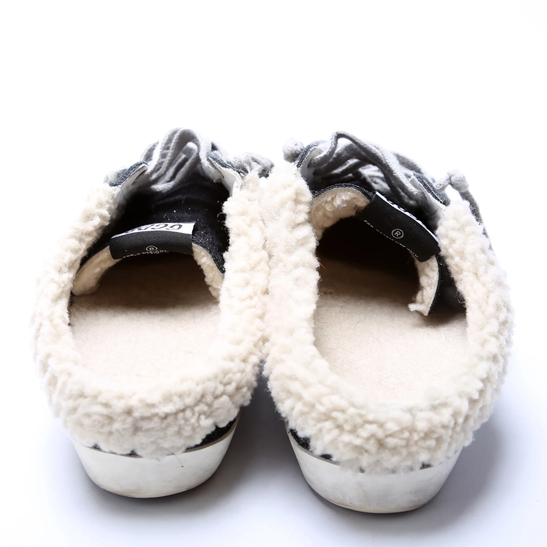 Superstar Sabot Shearling Sneakers Size 39 - Image 4