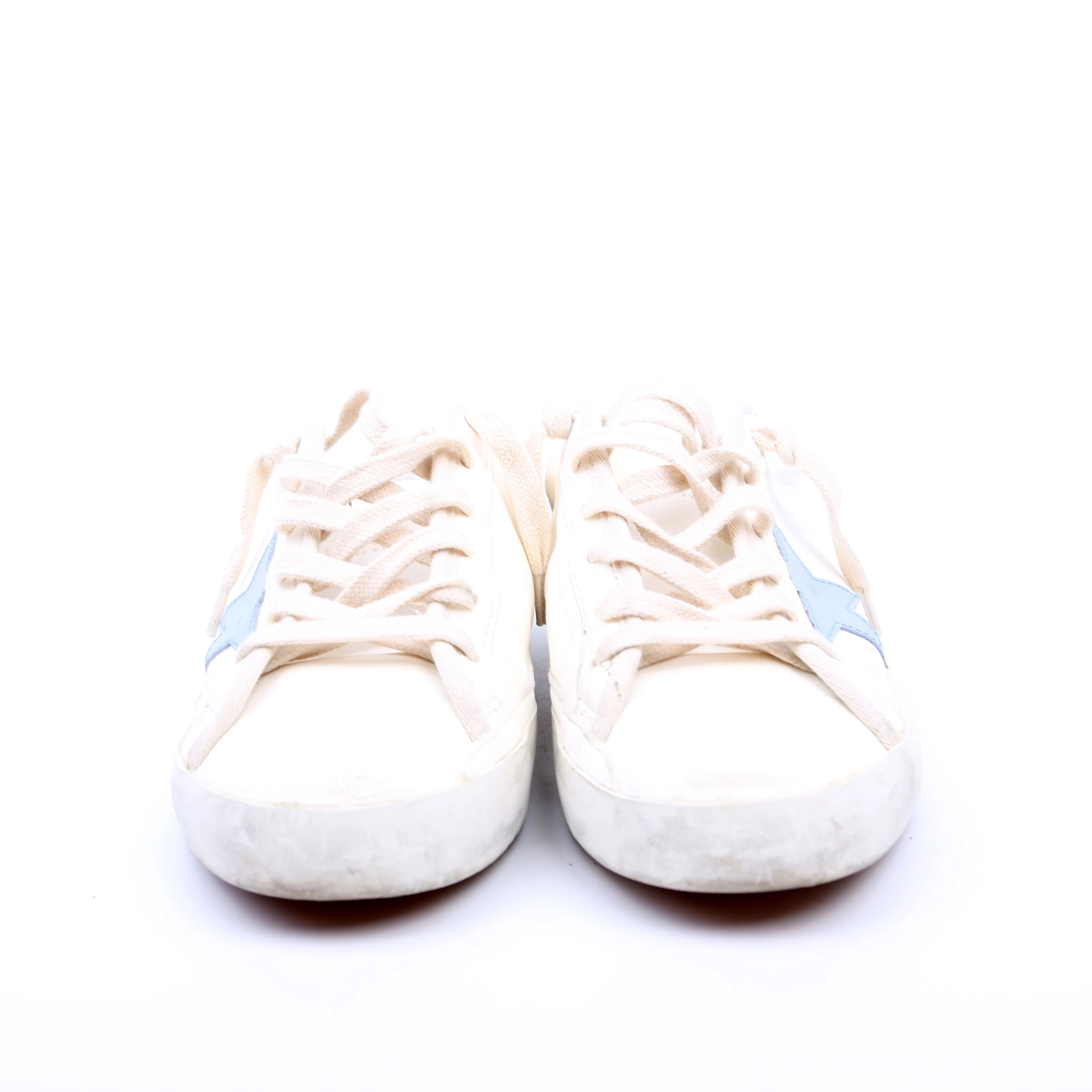 Superstar Sabot Sneakers Size 39 White/Blue - Image 2
