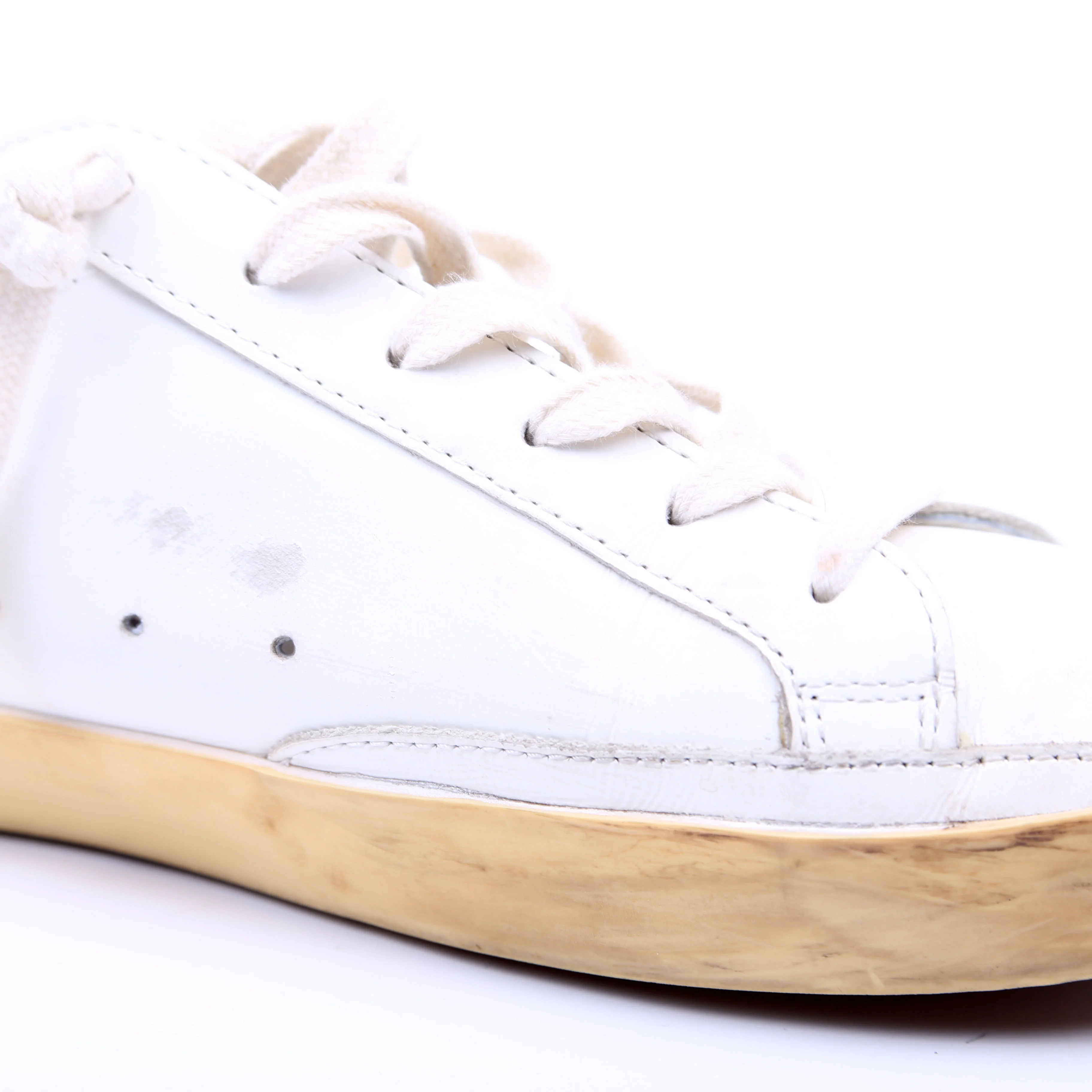 Superstar Sabot Sneakers Size 39 White/Silver - Image 11