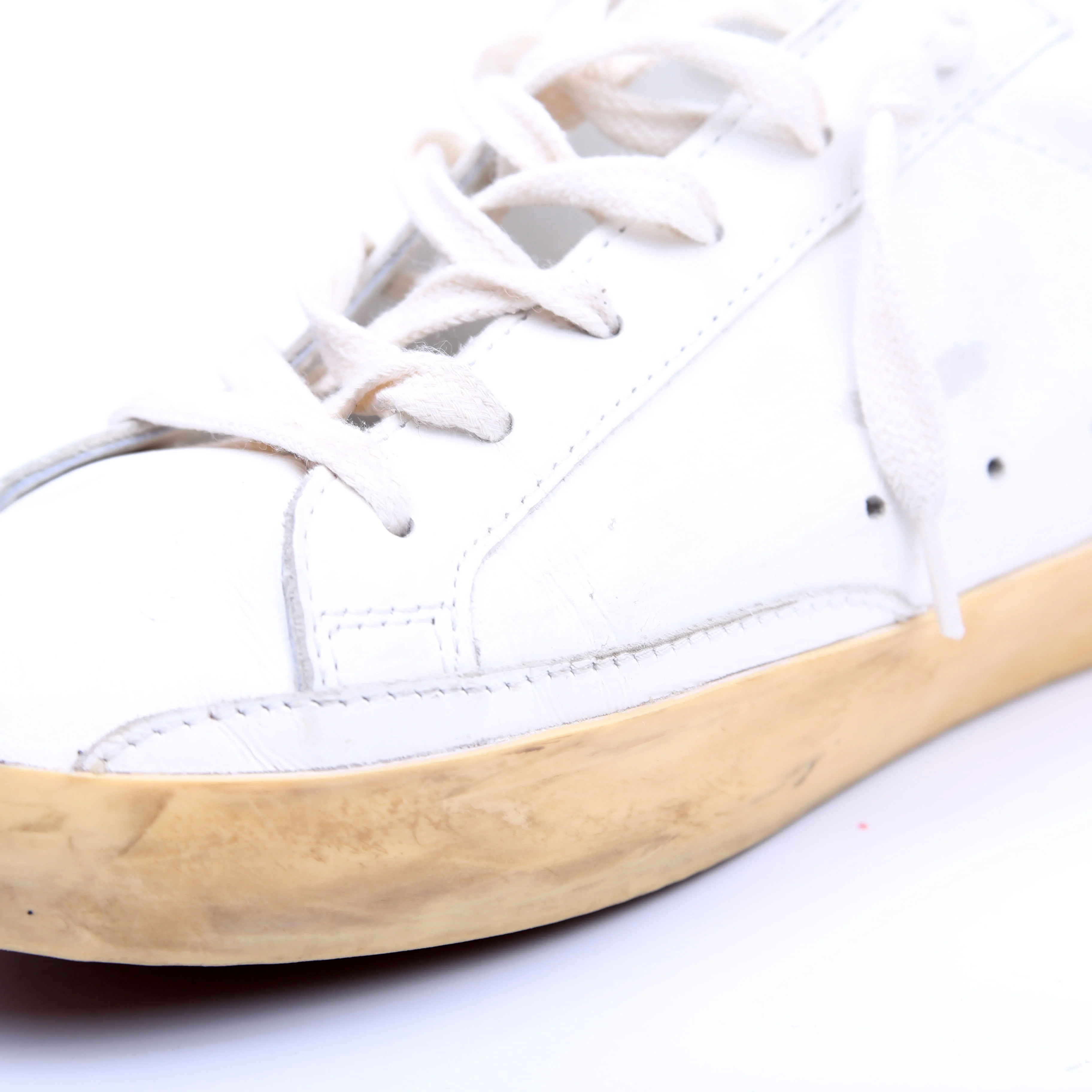 Superstar Sabot Sneakers Size 39 White/Silver - Image 12