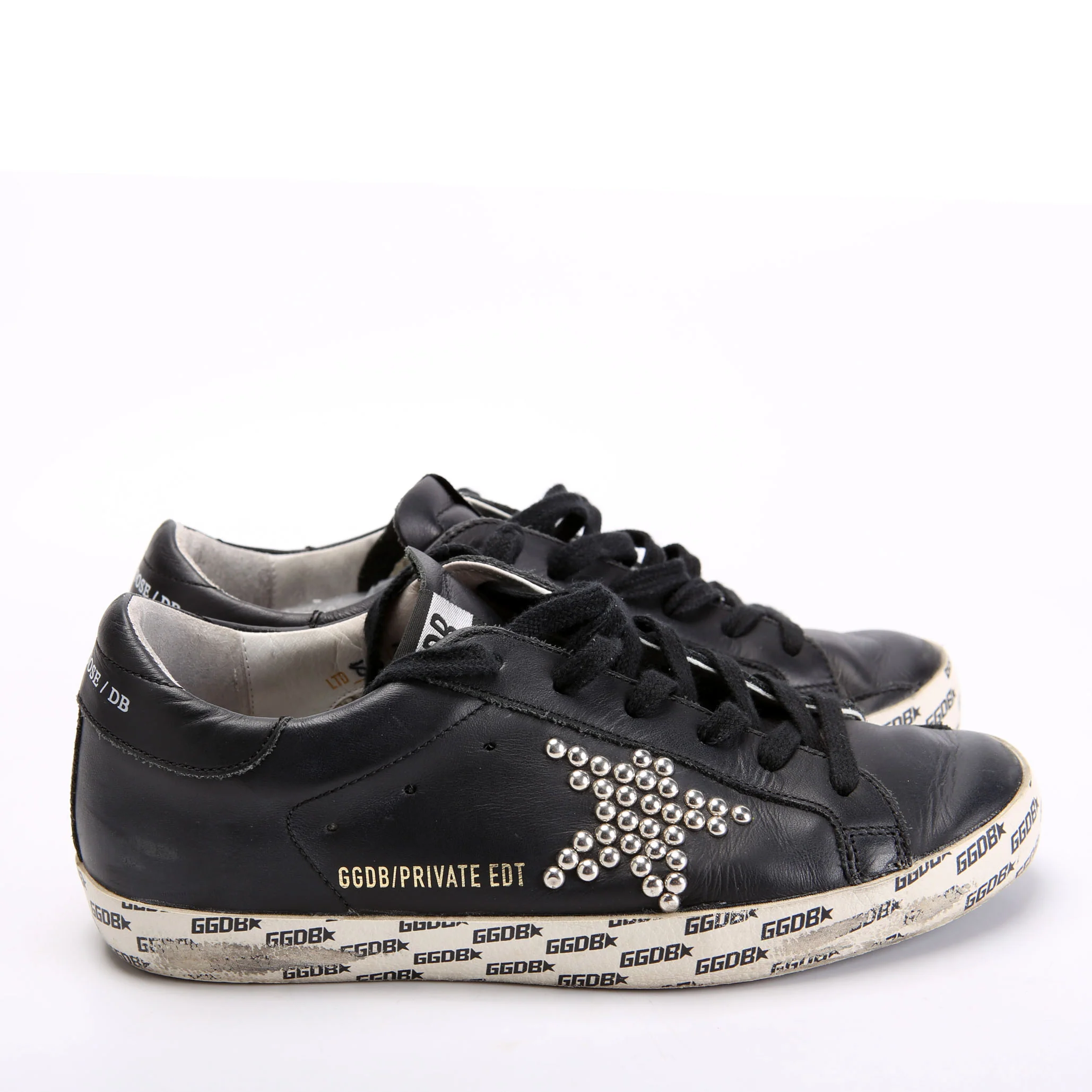 Superstar Sneakers Size 36 Black/White/Silver - Image 3