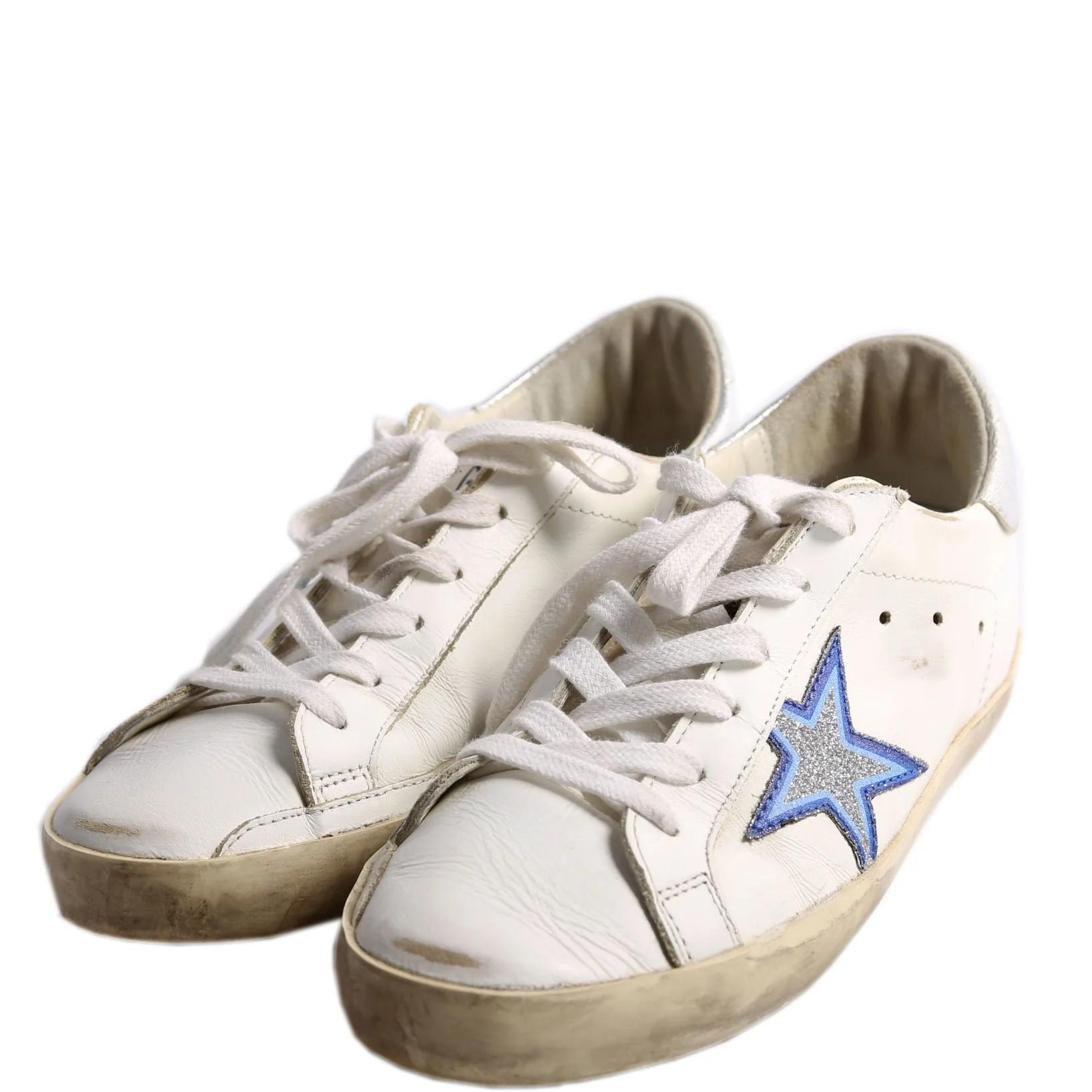 Superstar Sneakers Size 36 White/Blue