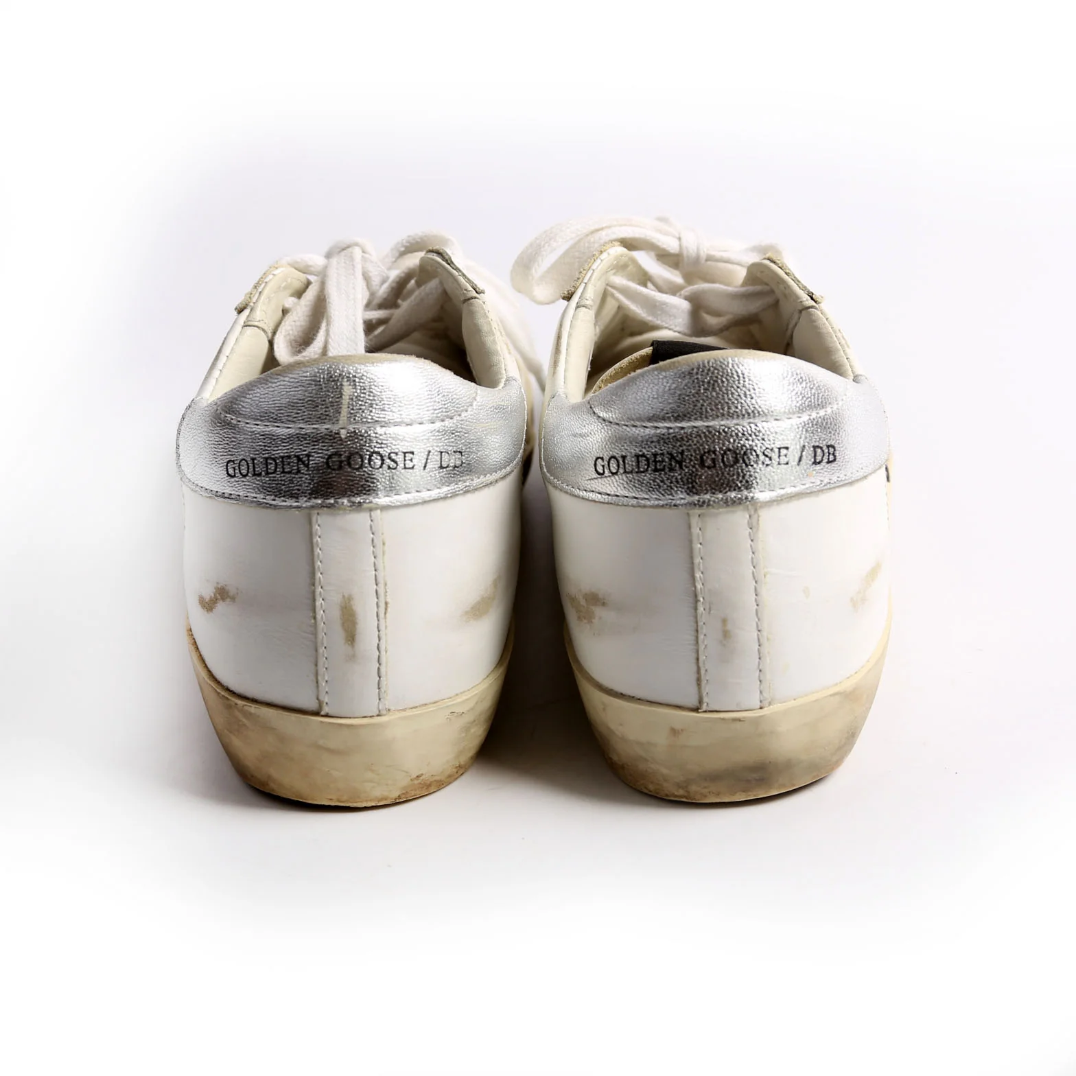 Superstar Sneakers Size 36 White/Blue - Image 4