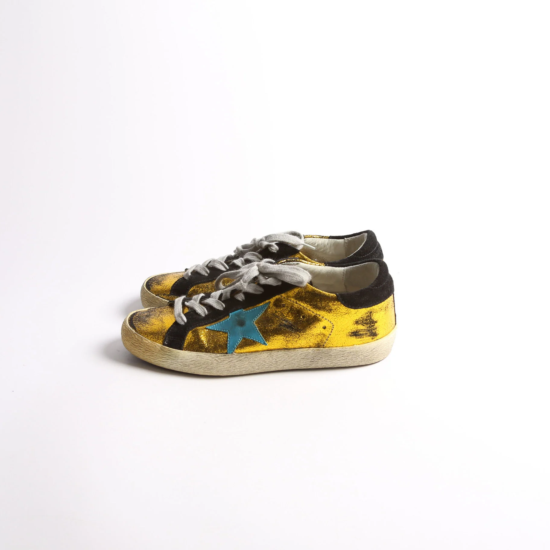 Superstar Sneakers Size 37 Gold - Image 3