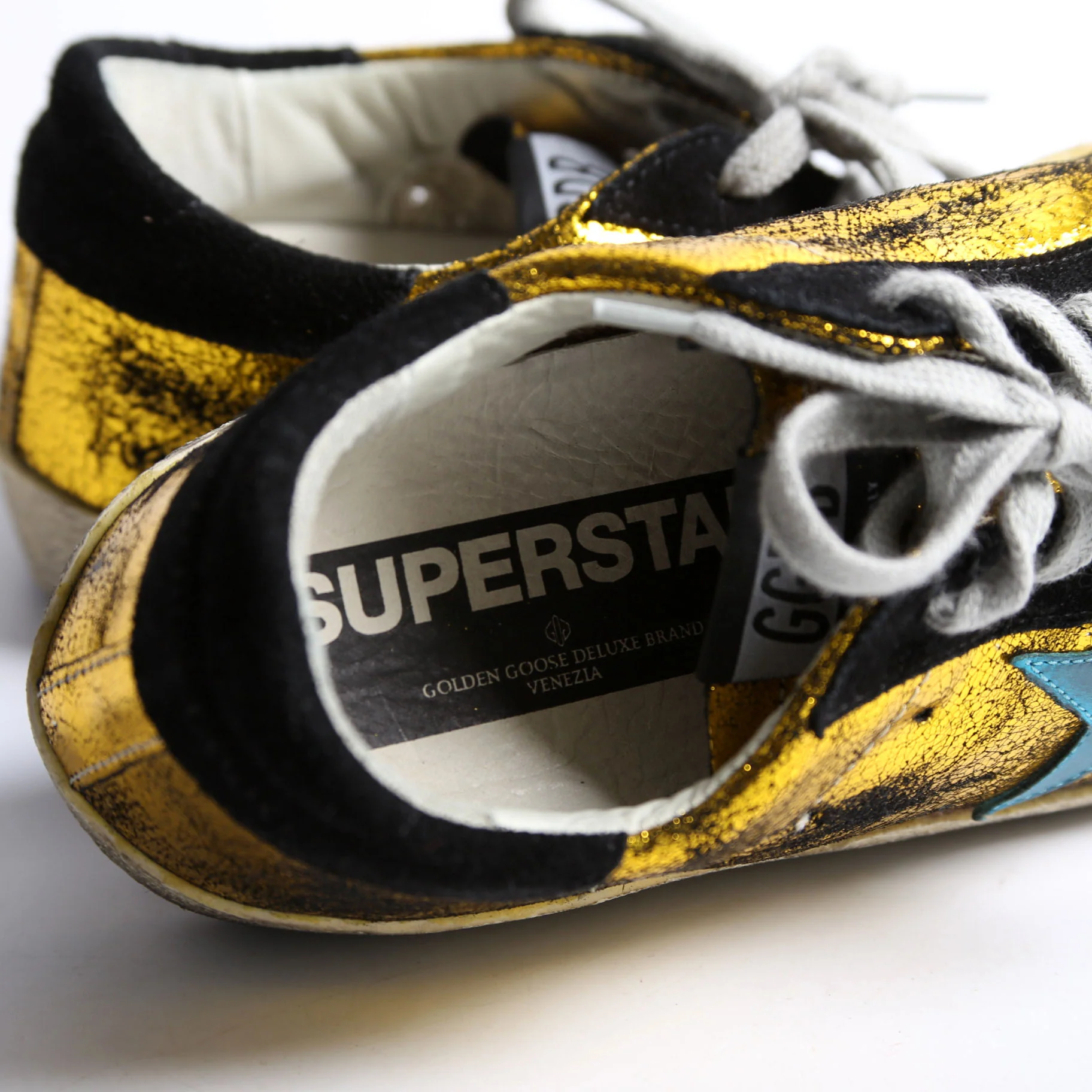 Superstar Sneakers Size 37 Gold - Image 6