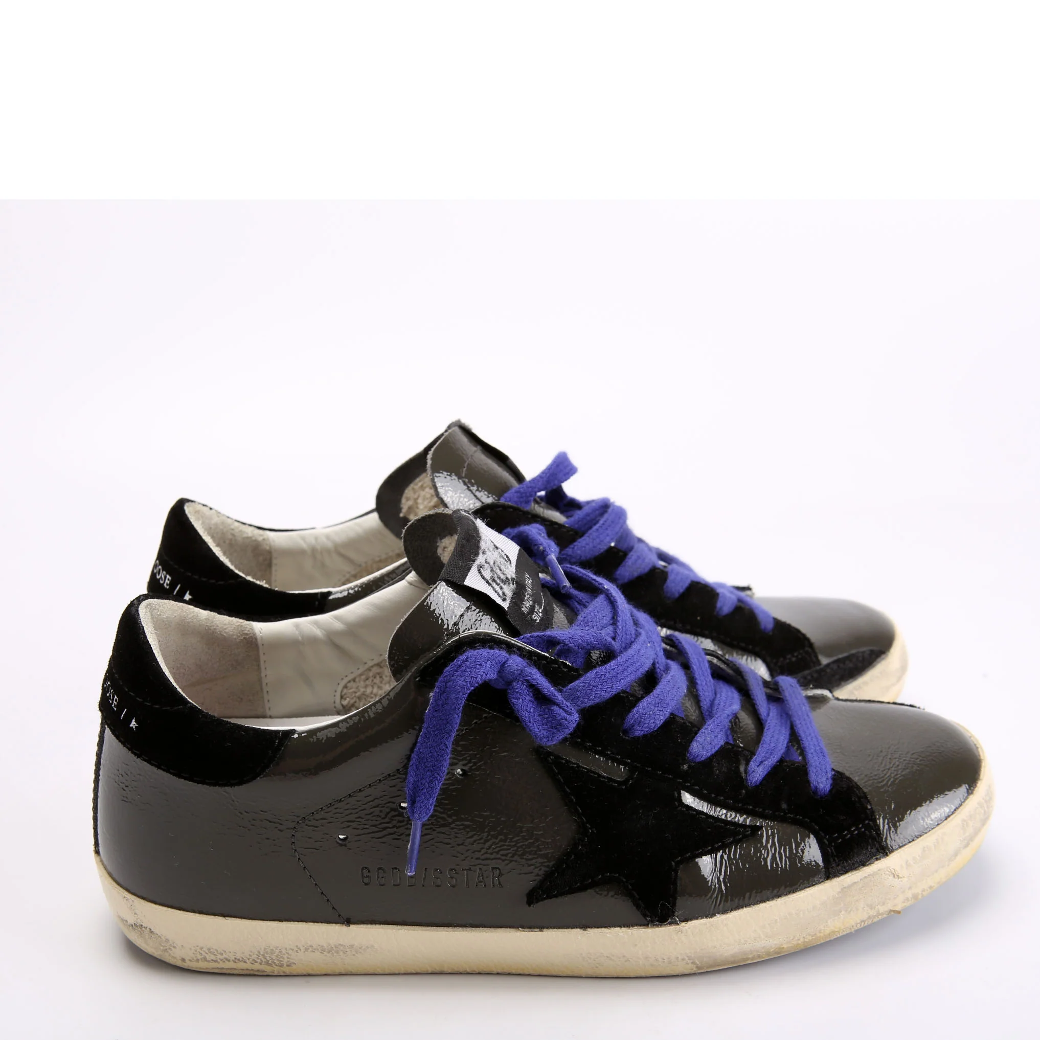 Superstar Sneakers Size 37 Grey/Black - Image 3