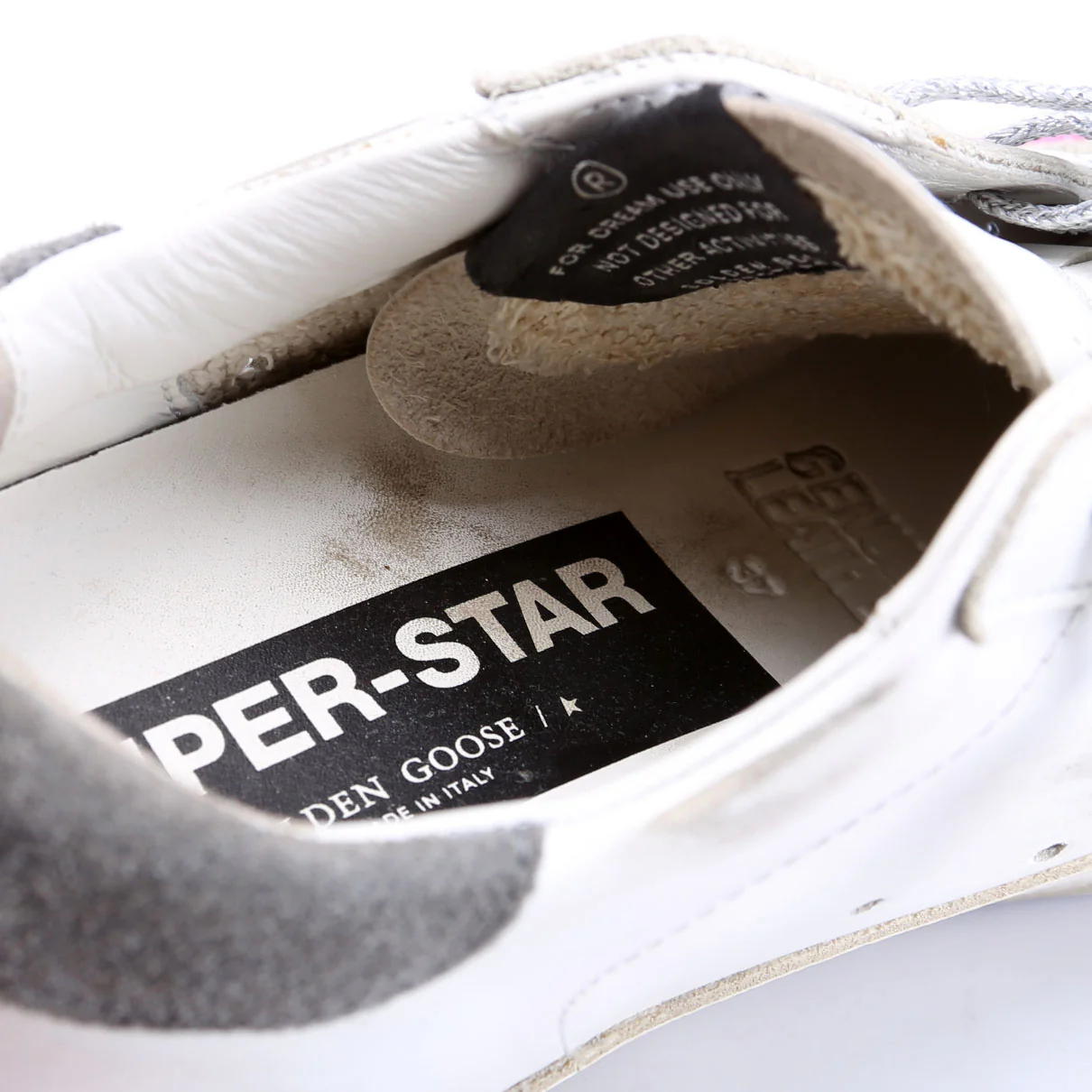 Superstar Sneakers Size 37 White/Pink - Image 6