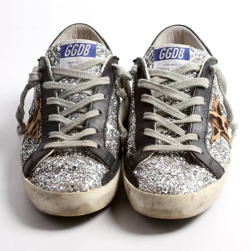 Superstar Sneakers Size 38 Silver/Black - Image 2