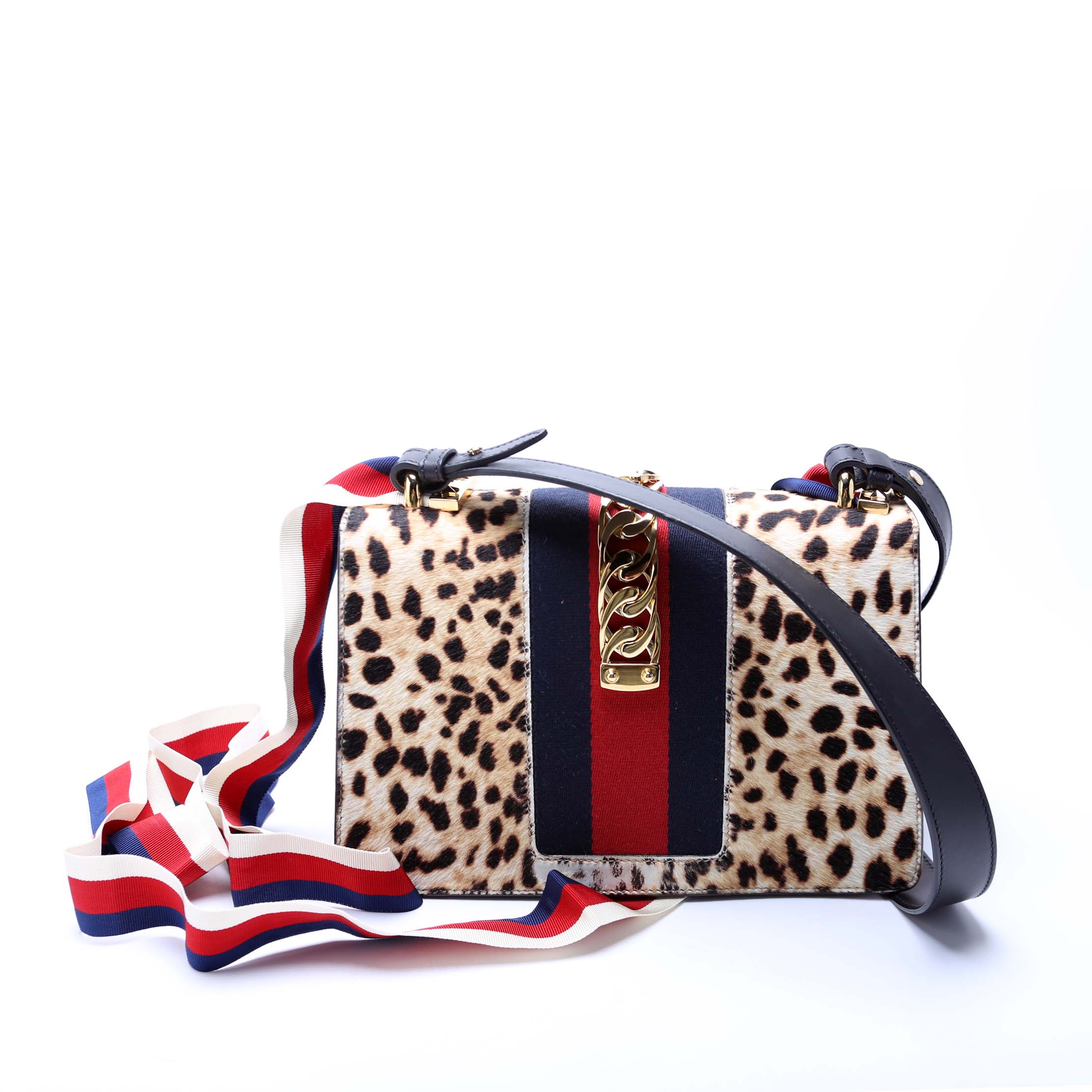 Sylvie Shoulder Small Calfhair 421882 - Image 3