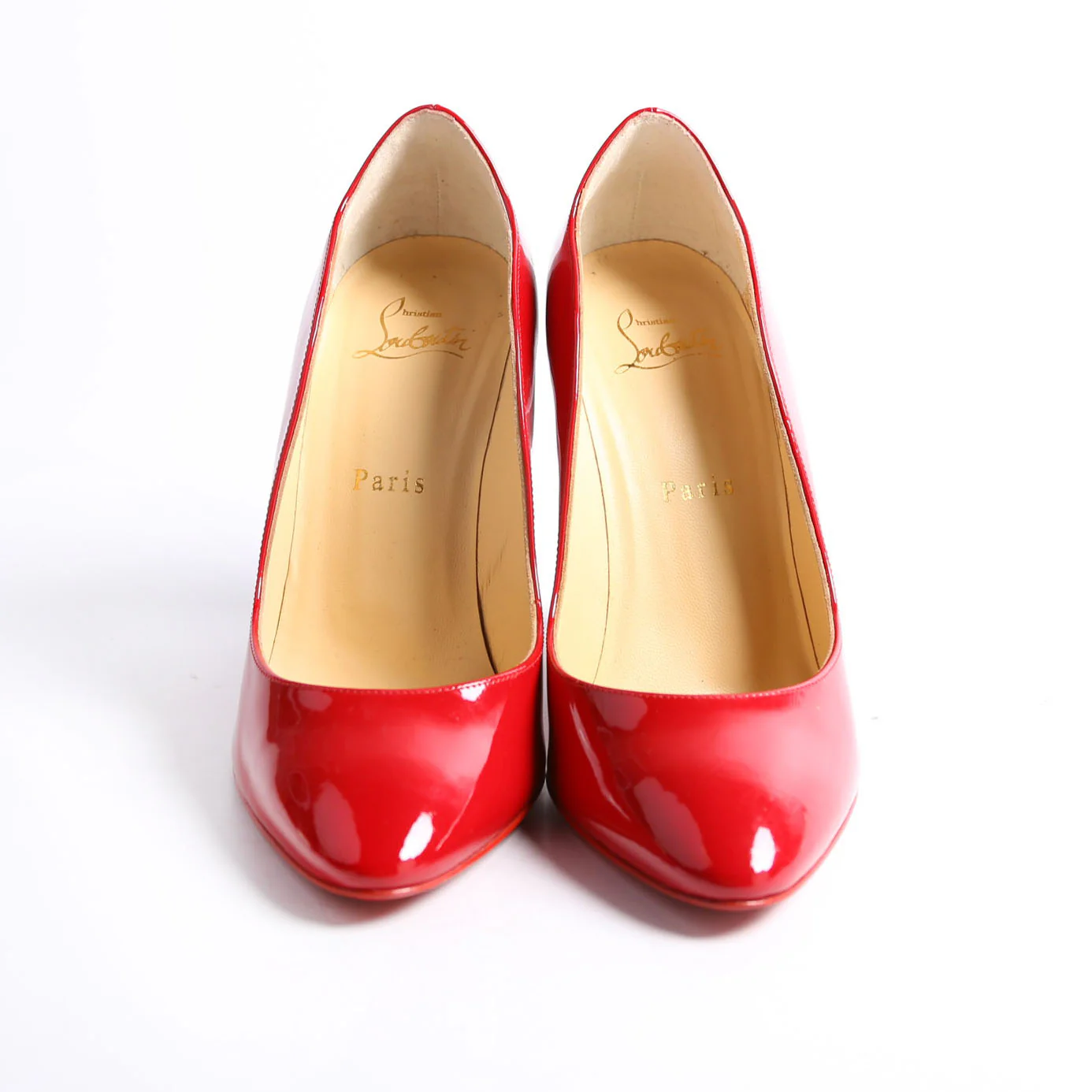 Tanga Patent 100MM Wedge Size 38.5 Red - Image 3