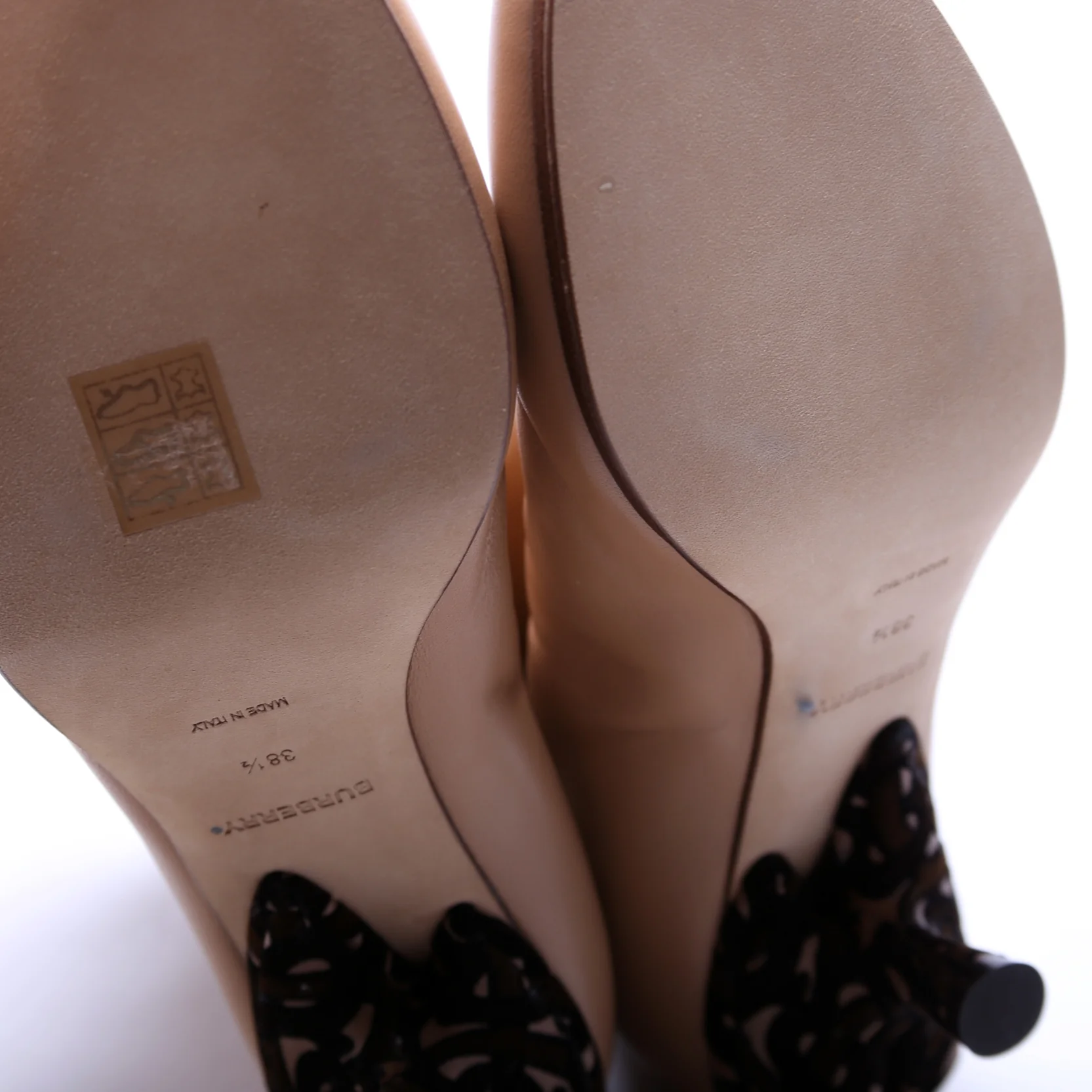 TB Ankle Boots Size 38.5 Tan - Image 4