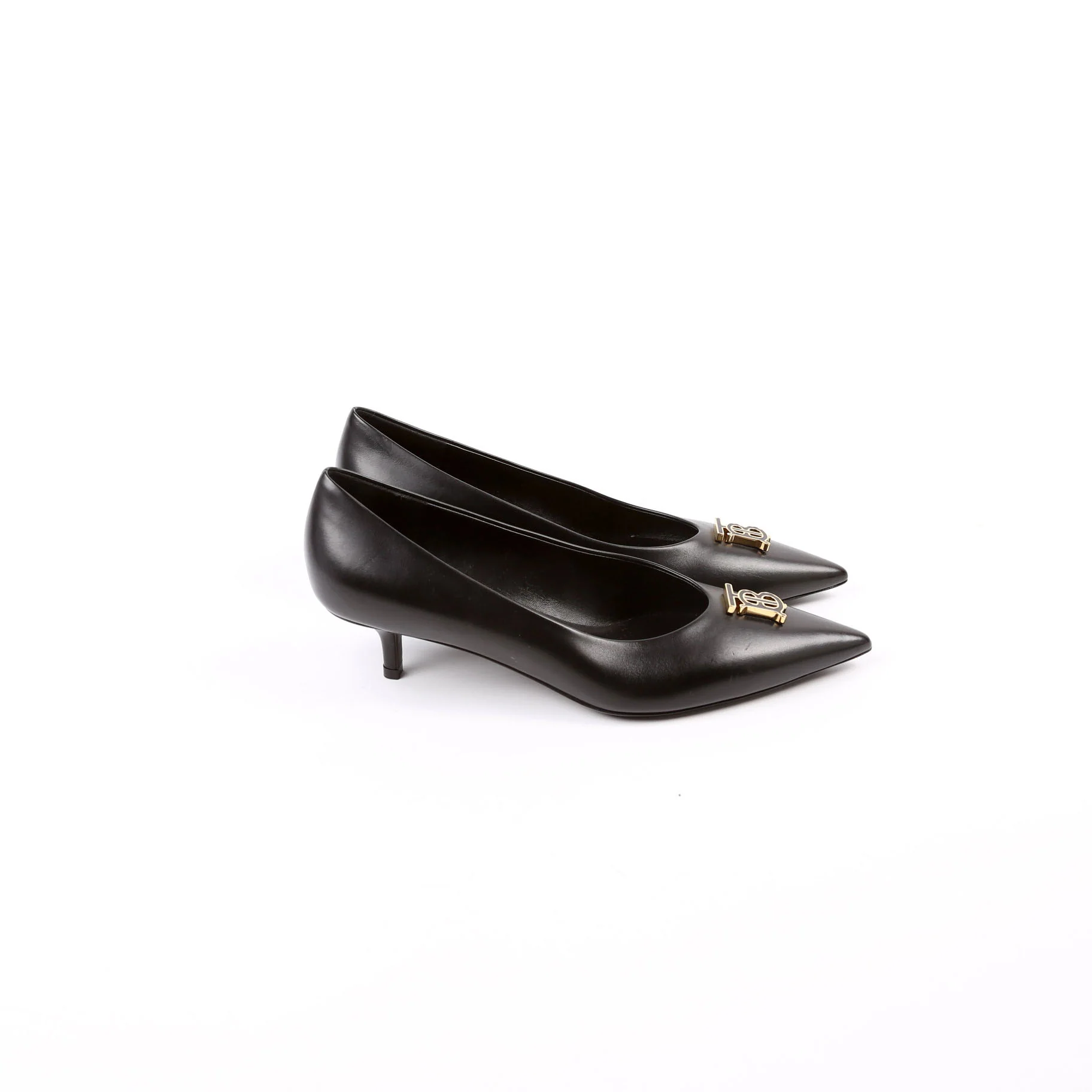 TB Logo Ezra 40MM Pointed Toe Pumps Size 37.5 - Image 5