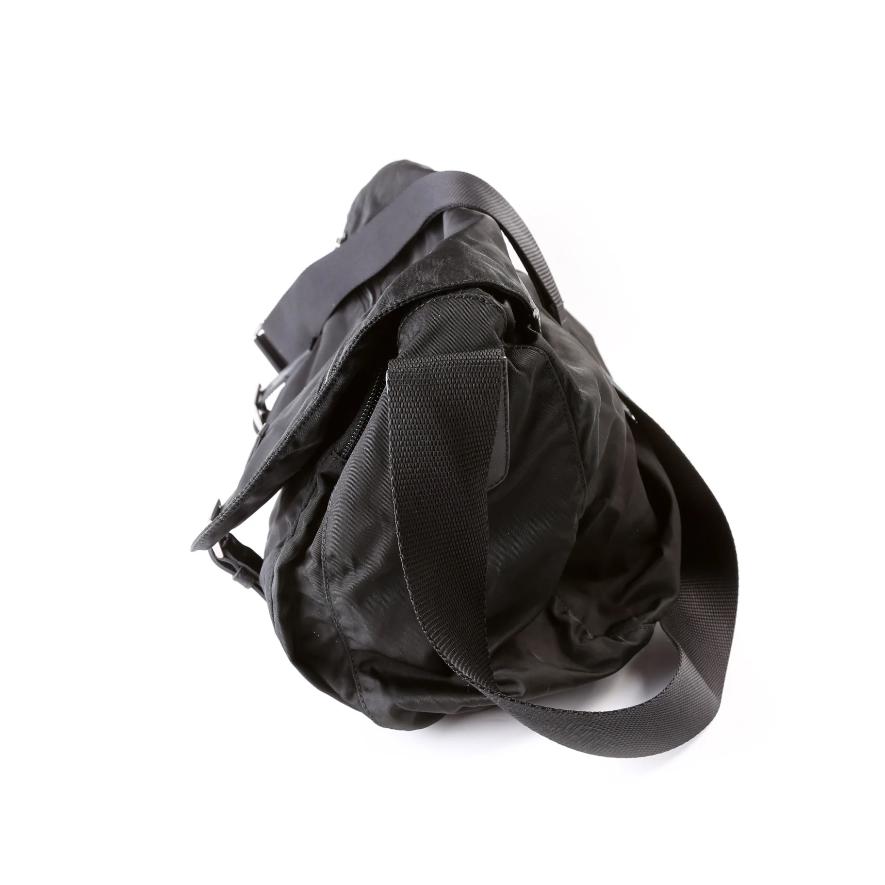 Tessuto Nylon Buckle Messenger - Image 4