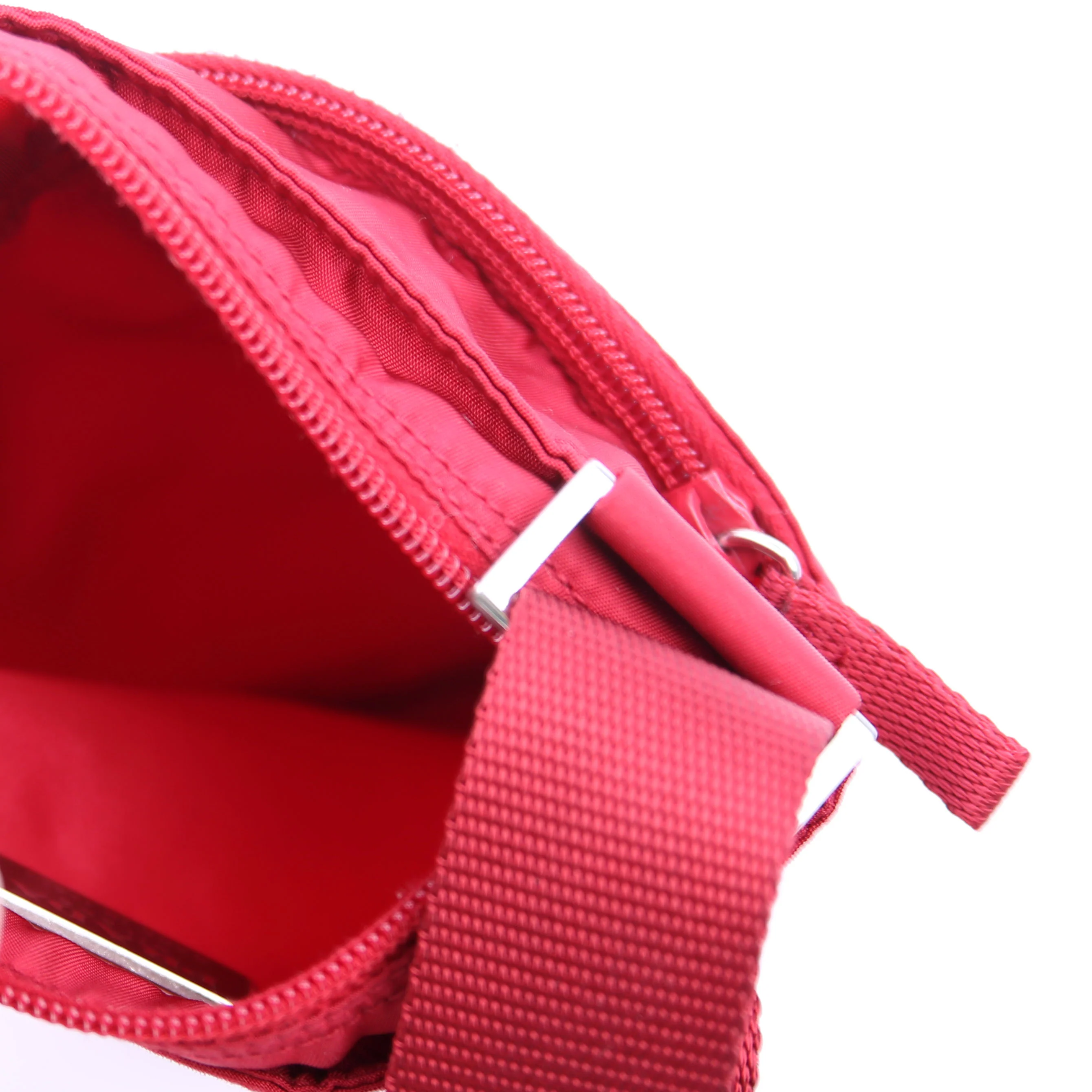 Tessuto Nylon Mini Crossbody Red - Image 13