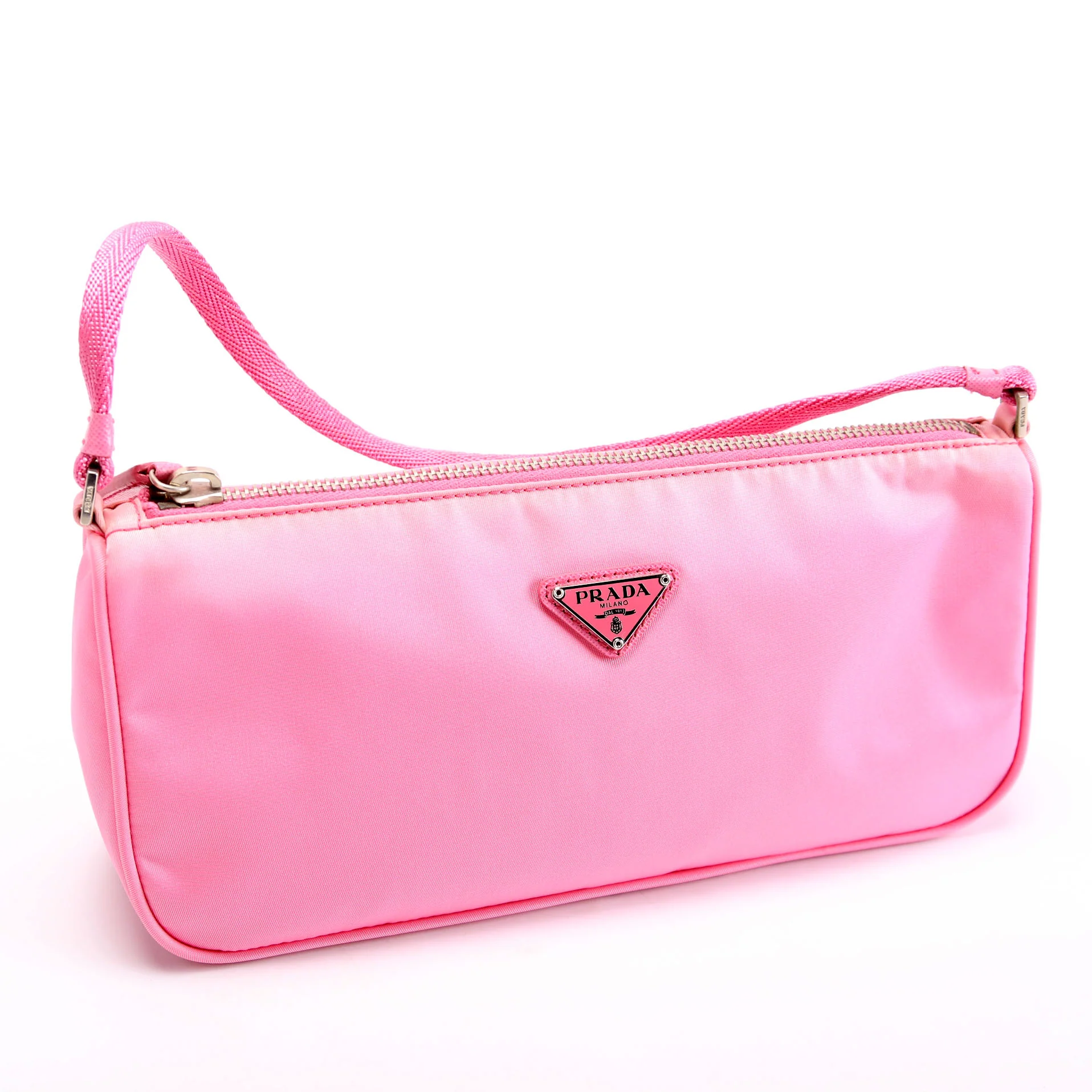 Tessuto Sport Zip Pochette Pink - Image 2