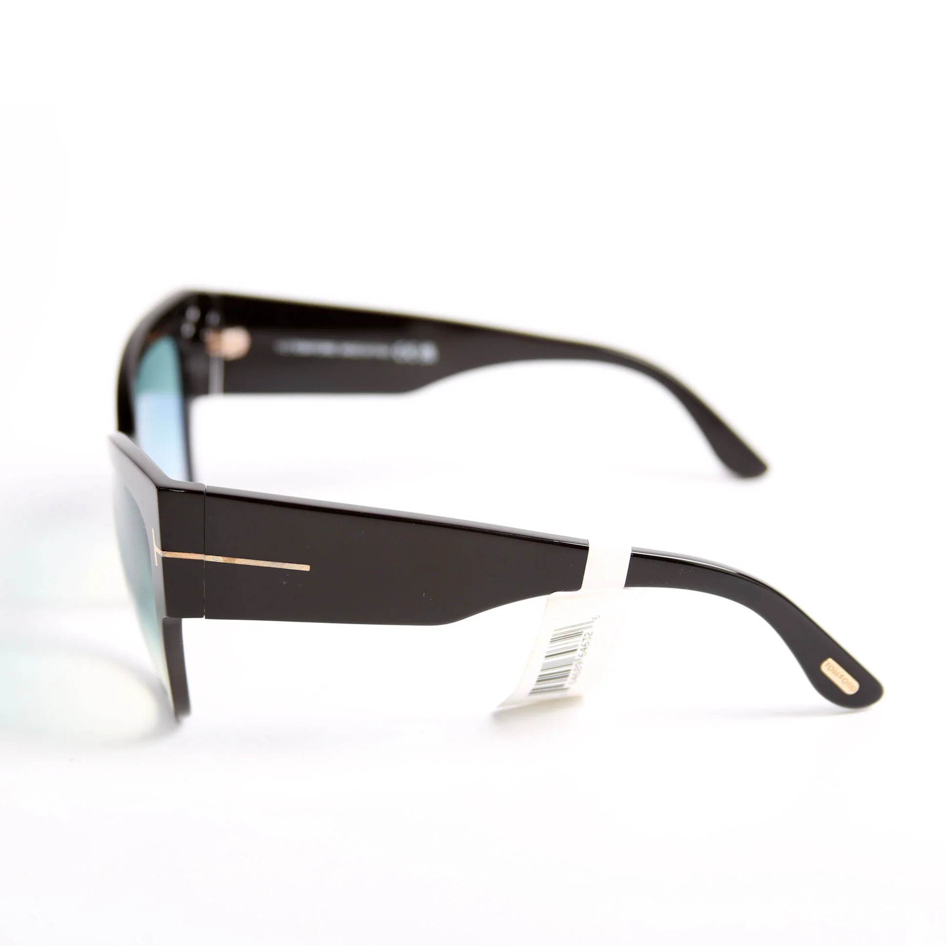 TF371 Anoushka Sunglasses Black/Blue - Image 2