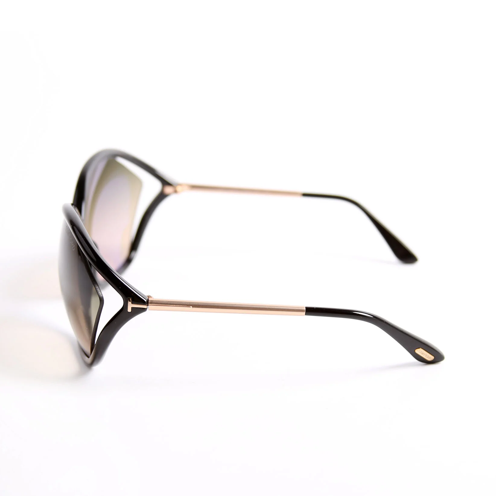 TF529 Bella Sunglasses Black/Gold - Image 2