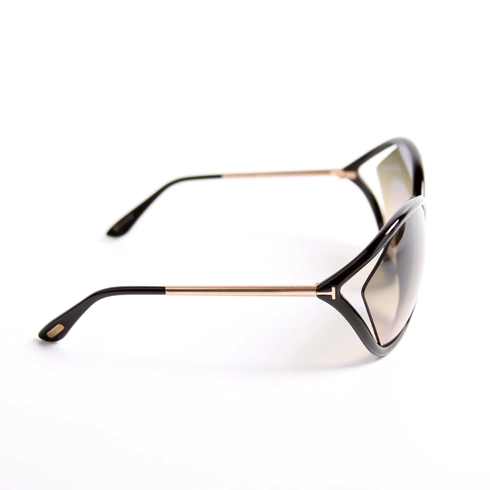 TF529 Bella Sunglasses Black/Gold - Image 3