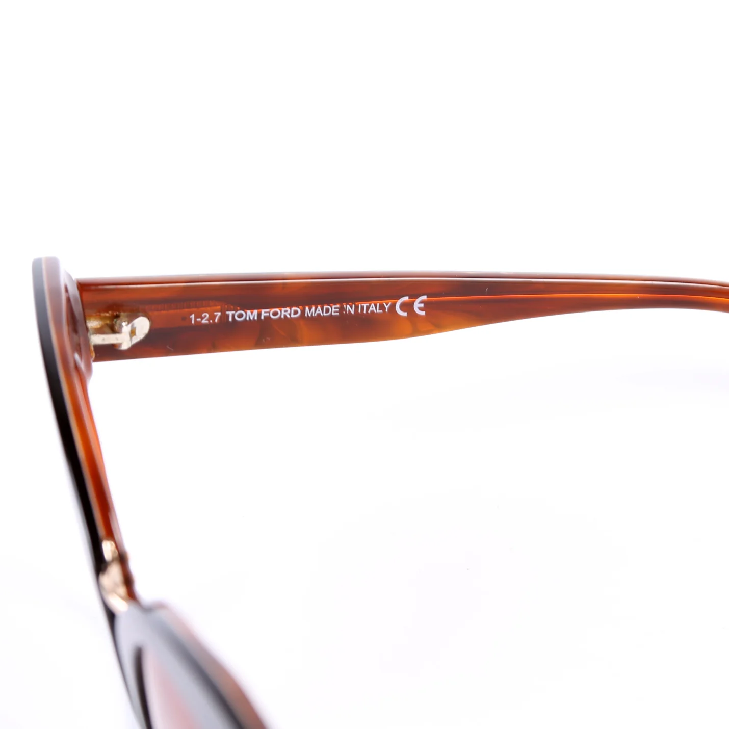 TF553 Samantha Cat Eye Sunglasses Black/Brown - Image 6