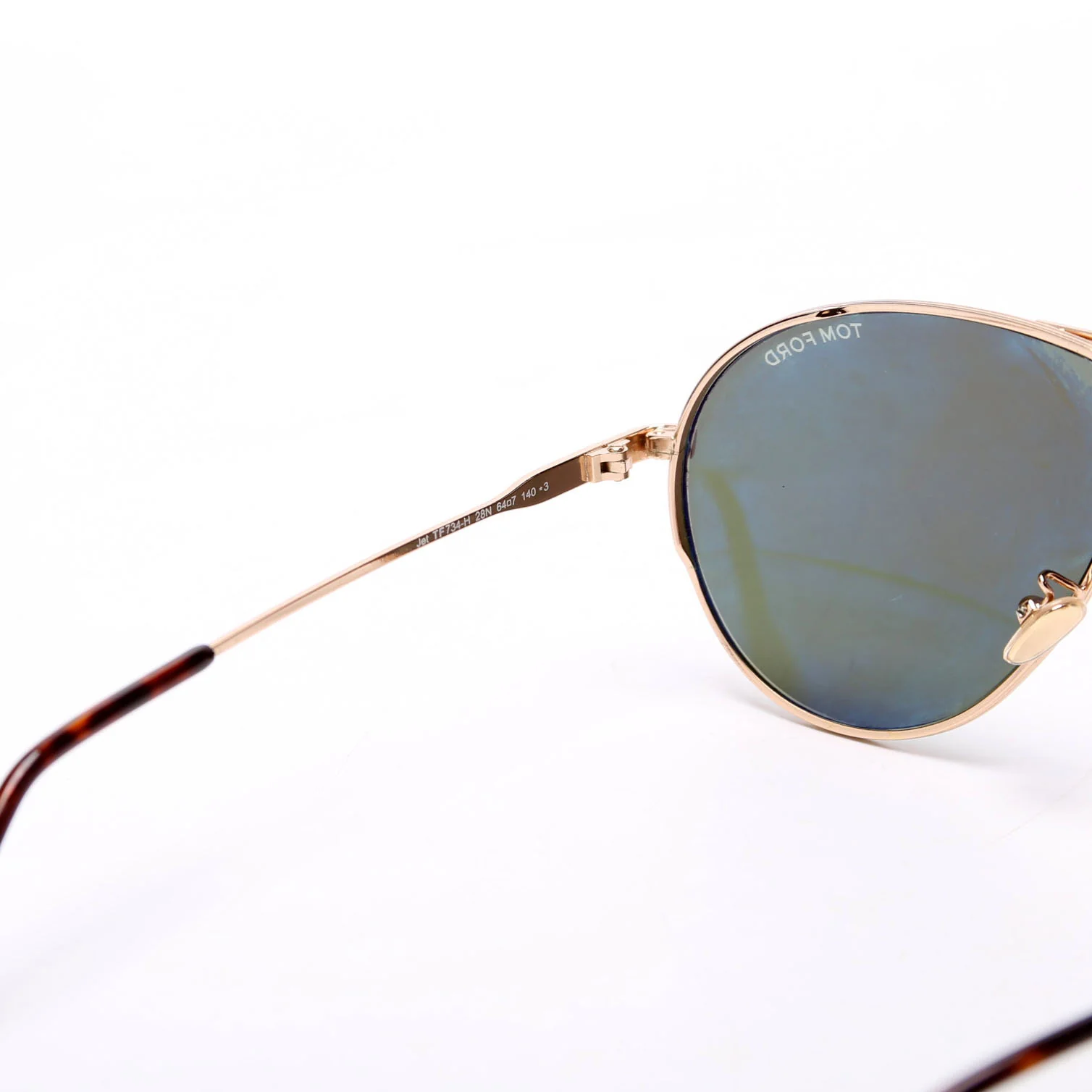 TF734-H Jet Sunglasses Gold/Brown - Image 5