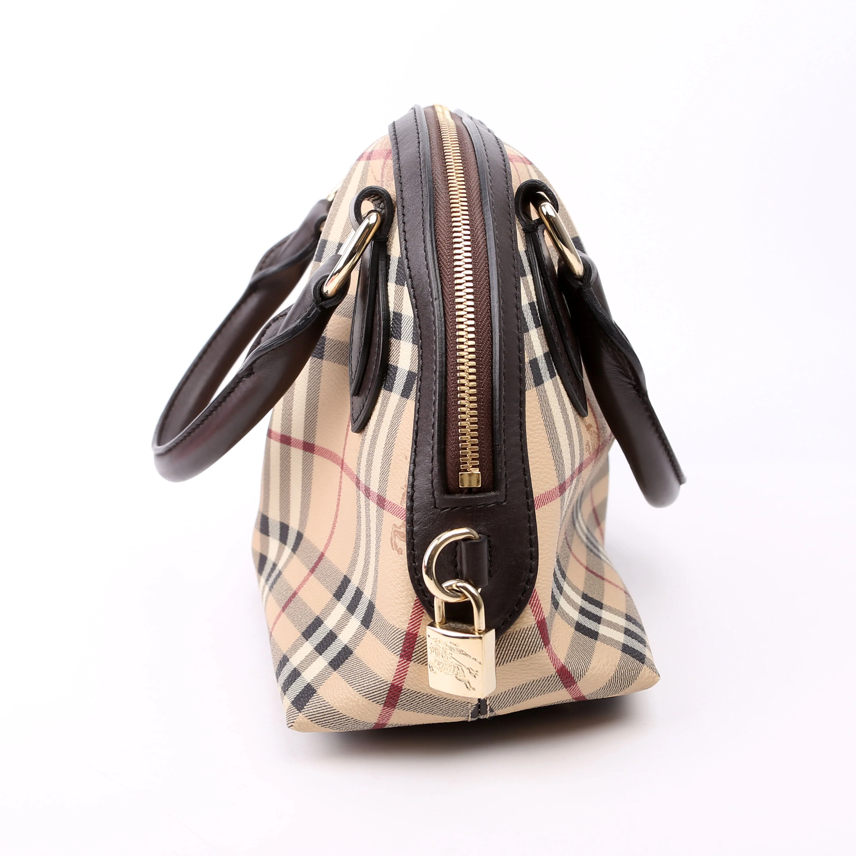 Thornley Bowling Bag Haymarket Canvas Brown - Image 4