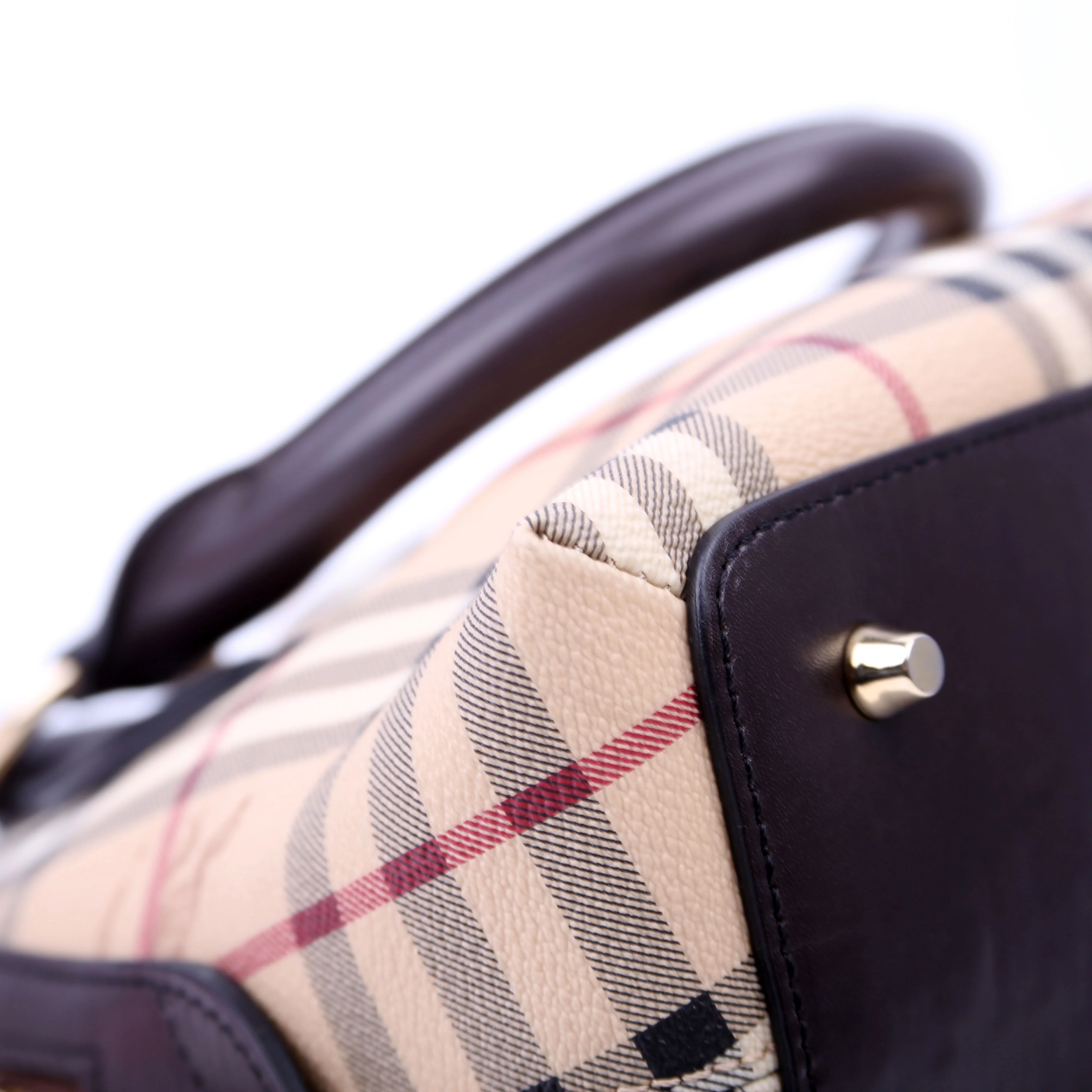 Thornley Bowling Bag Haymarket Canvas Brown - Image 6