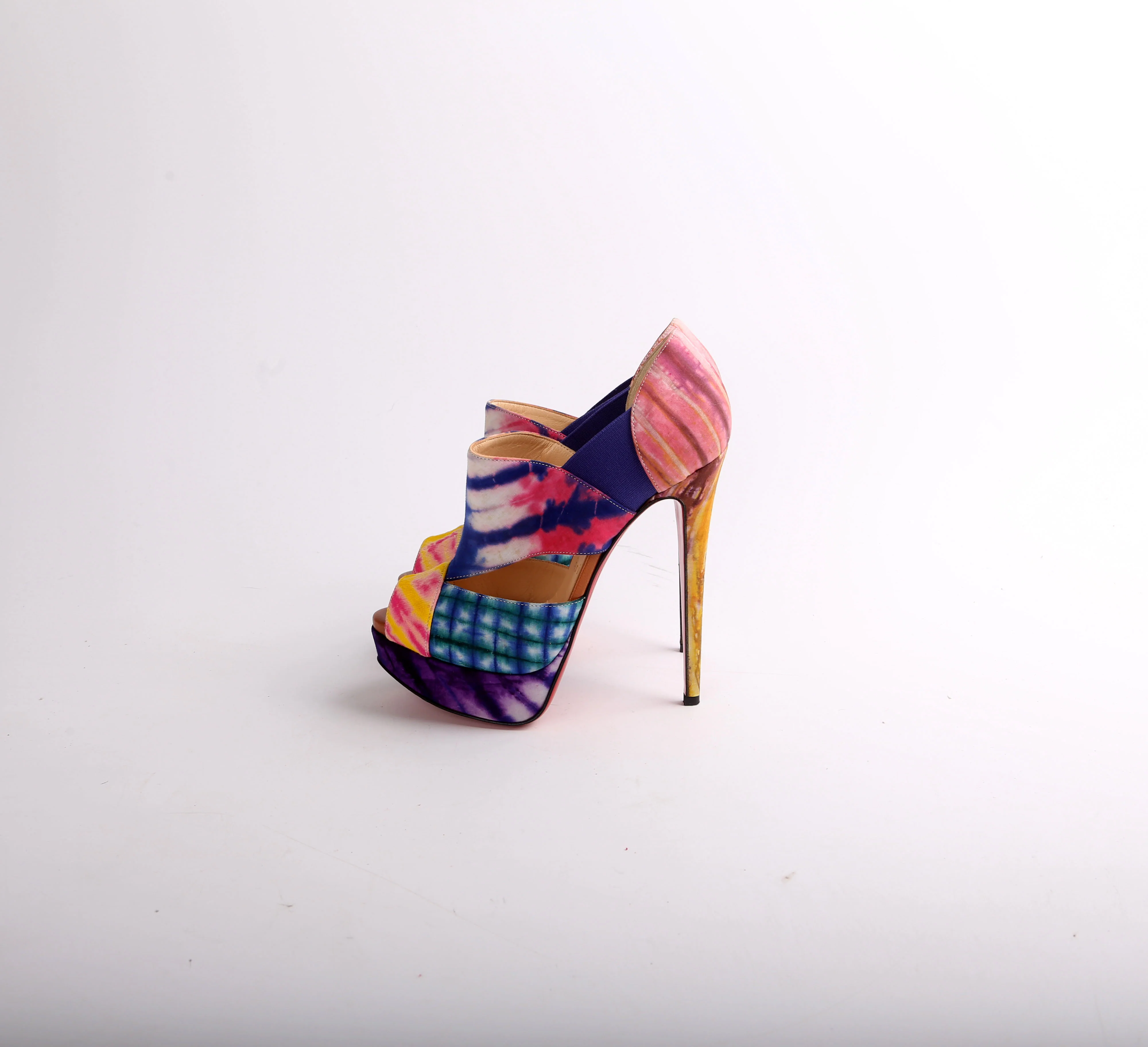 Tie-Dye Pitou Pumps Size 36 - Image 3