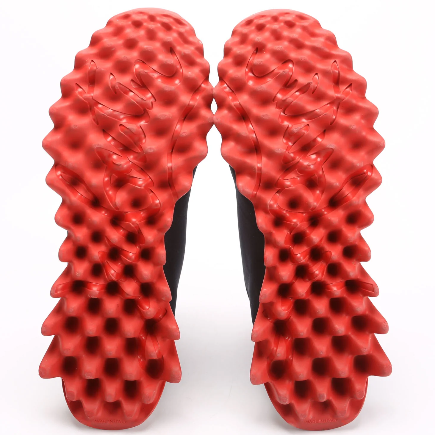 Tiketa Run Flat Sneakers Neoprene Size 37.5 Navy/Red/White - Image 7