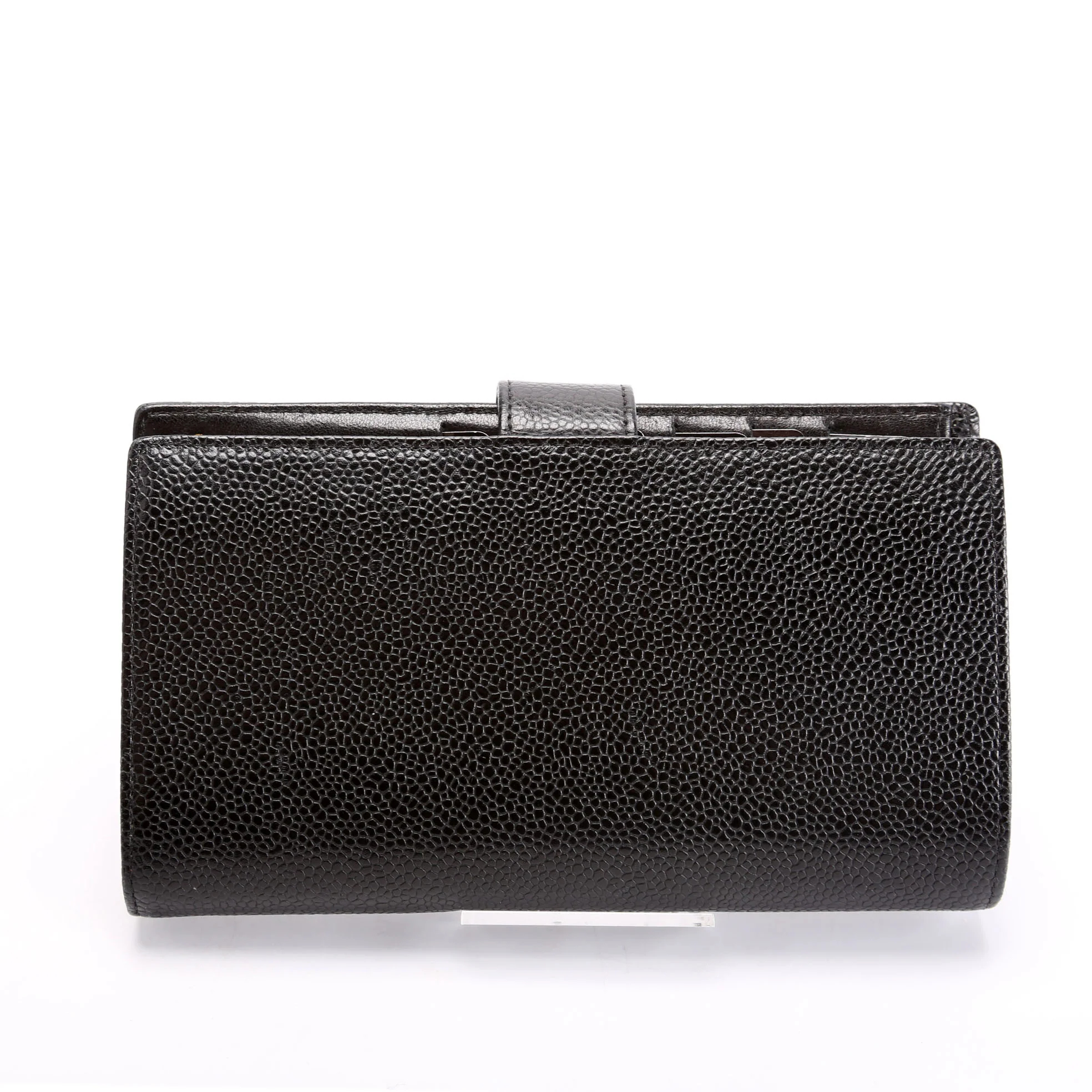Timeless CC French Wallet Caviar 10M Black - Image 3