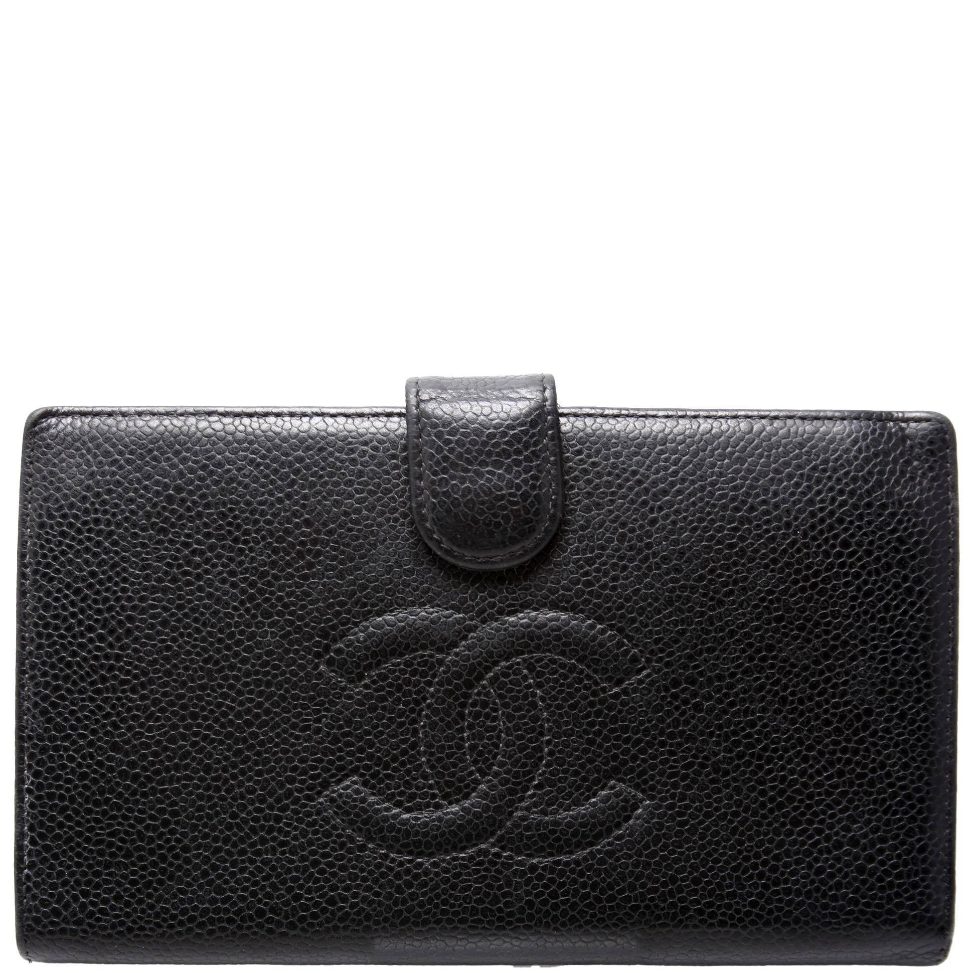 Timeless CC French Wallet Caviar 9M