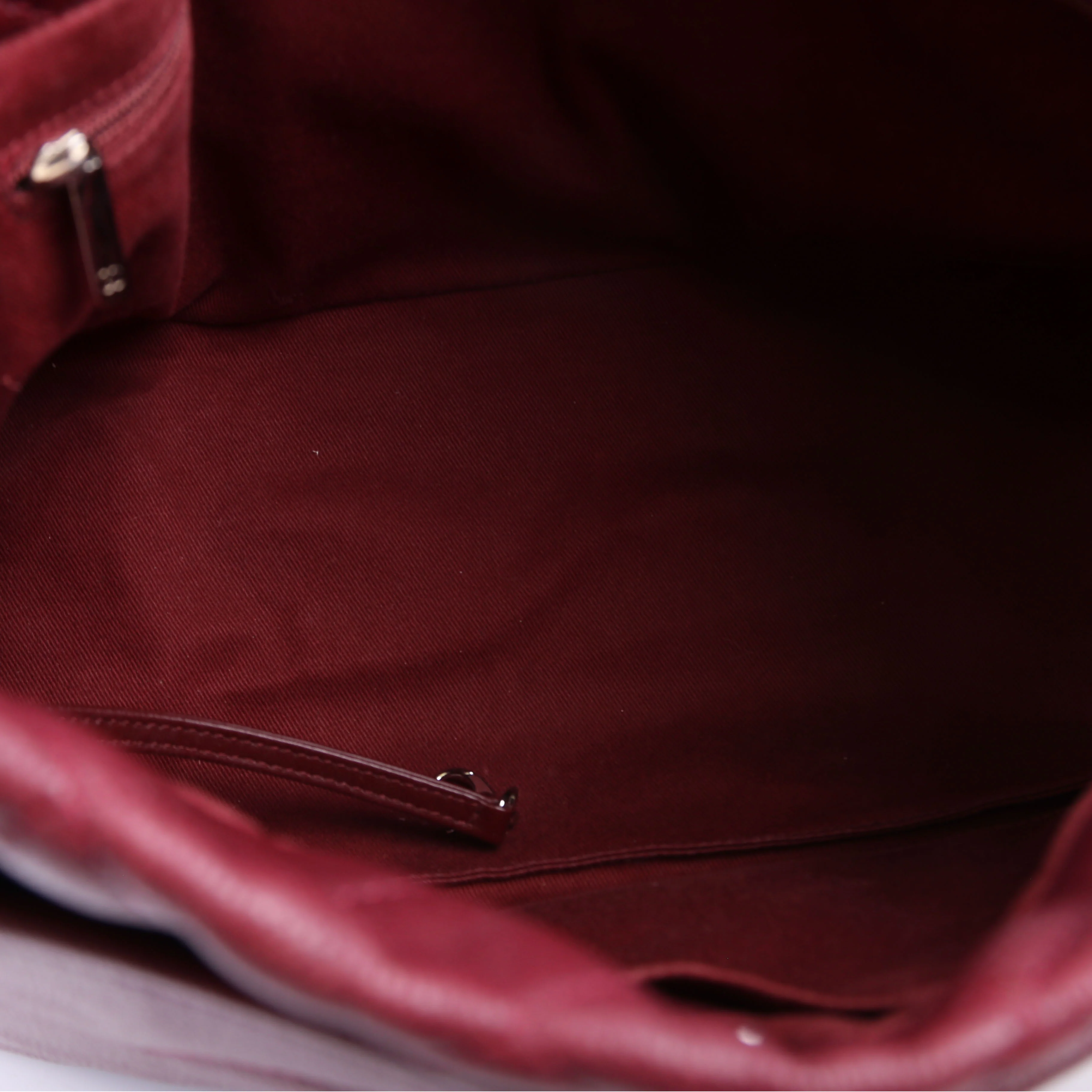 Timeless CC Soft Caviar Tote 14M Burgundy - Image 13