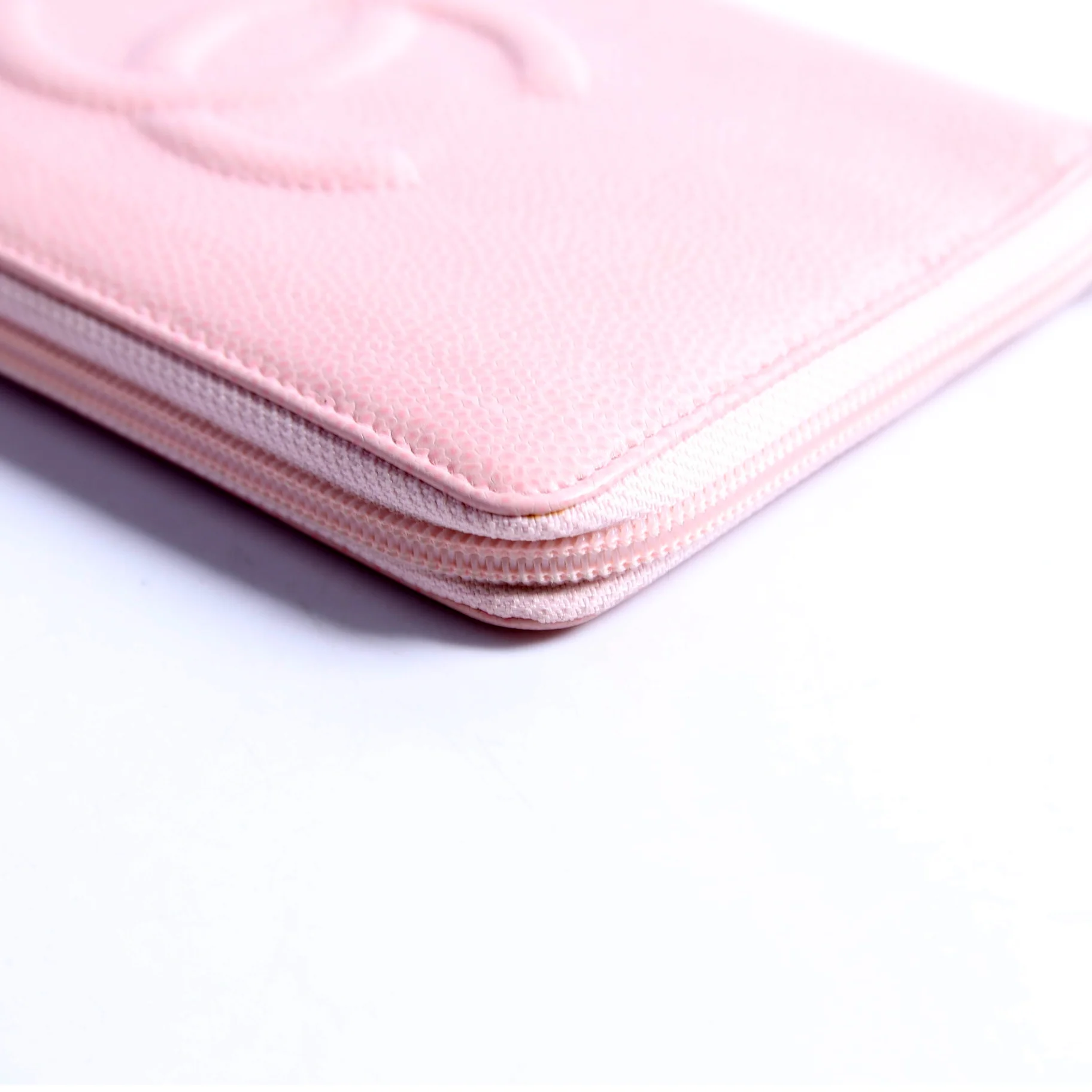 Timeless CC Zip Around Organizer Wallet 14M Pink - Image 9