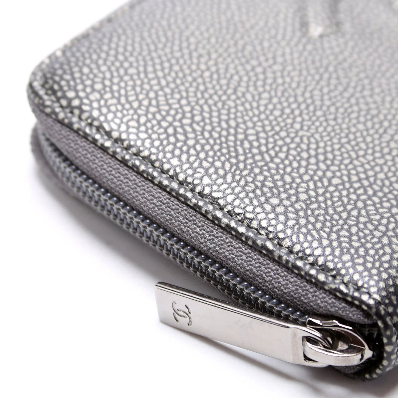 Timeless CC Zip Around Wallet Grey - Image 5