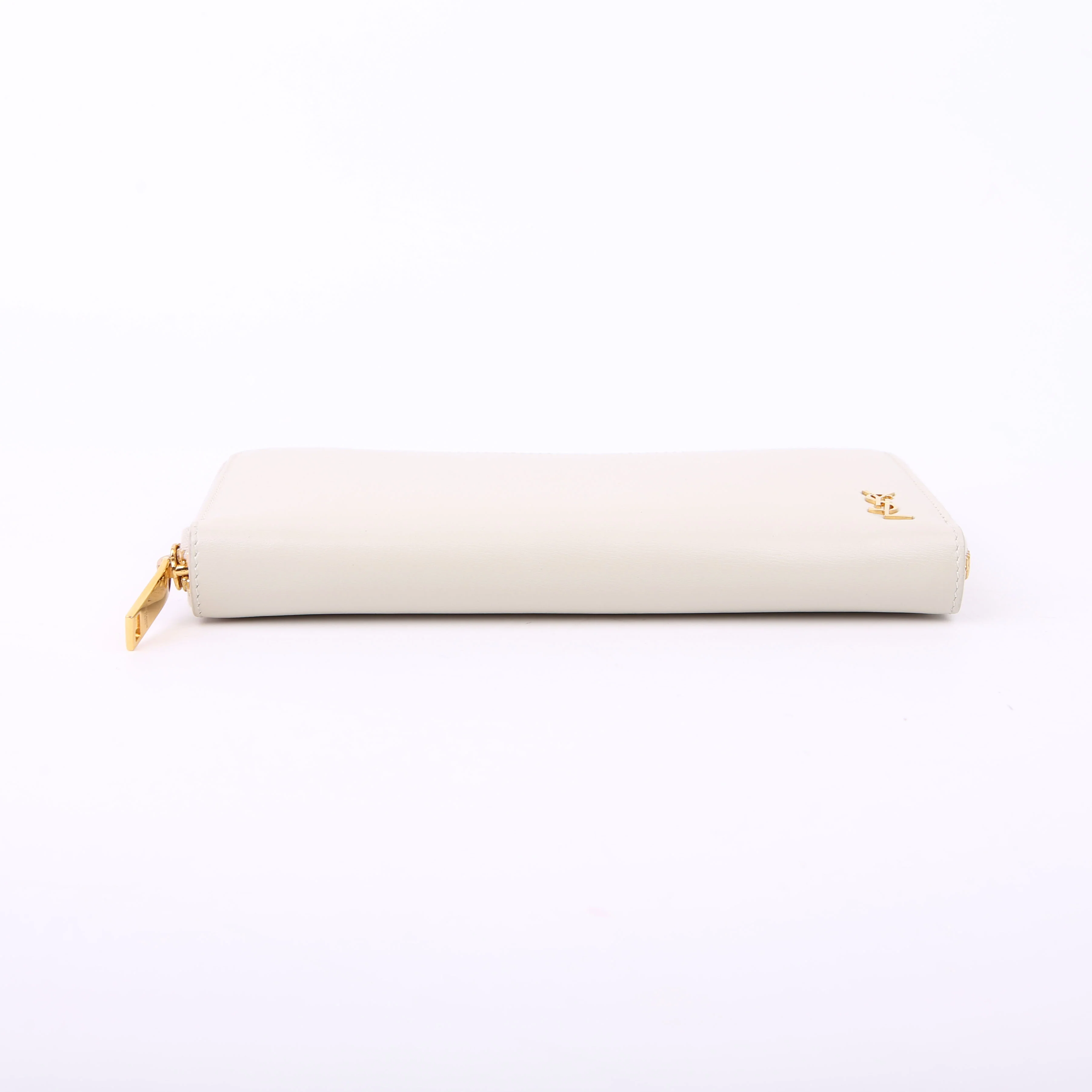 Tiny Cassandra Zip Around Long Wallet White - Image 4