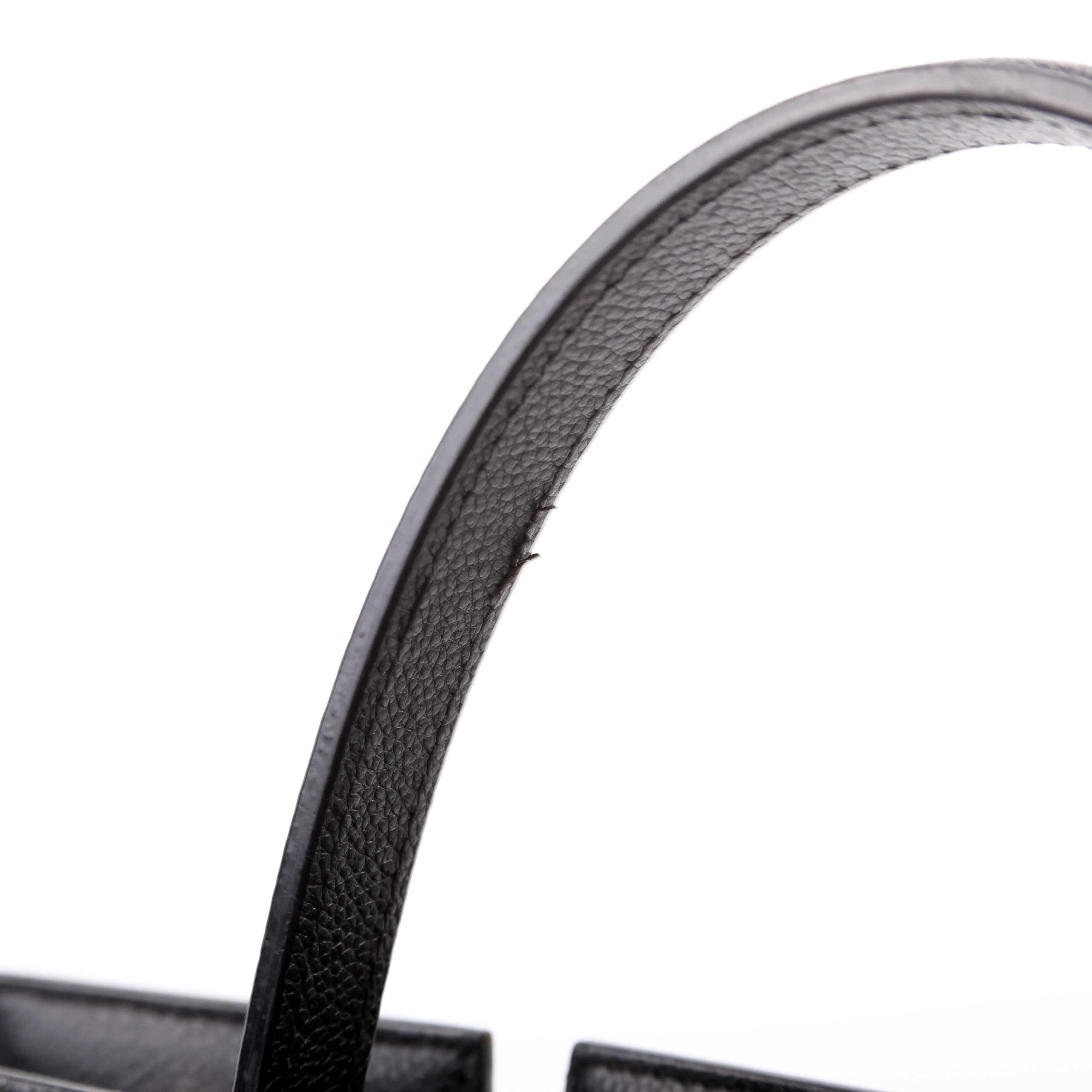 Title Bag Small Grained Calfskin Black - Image 6