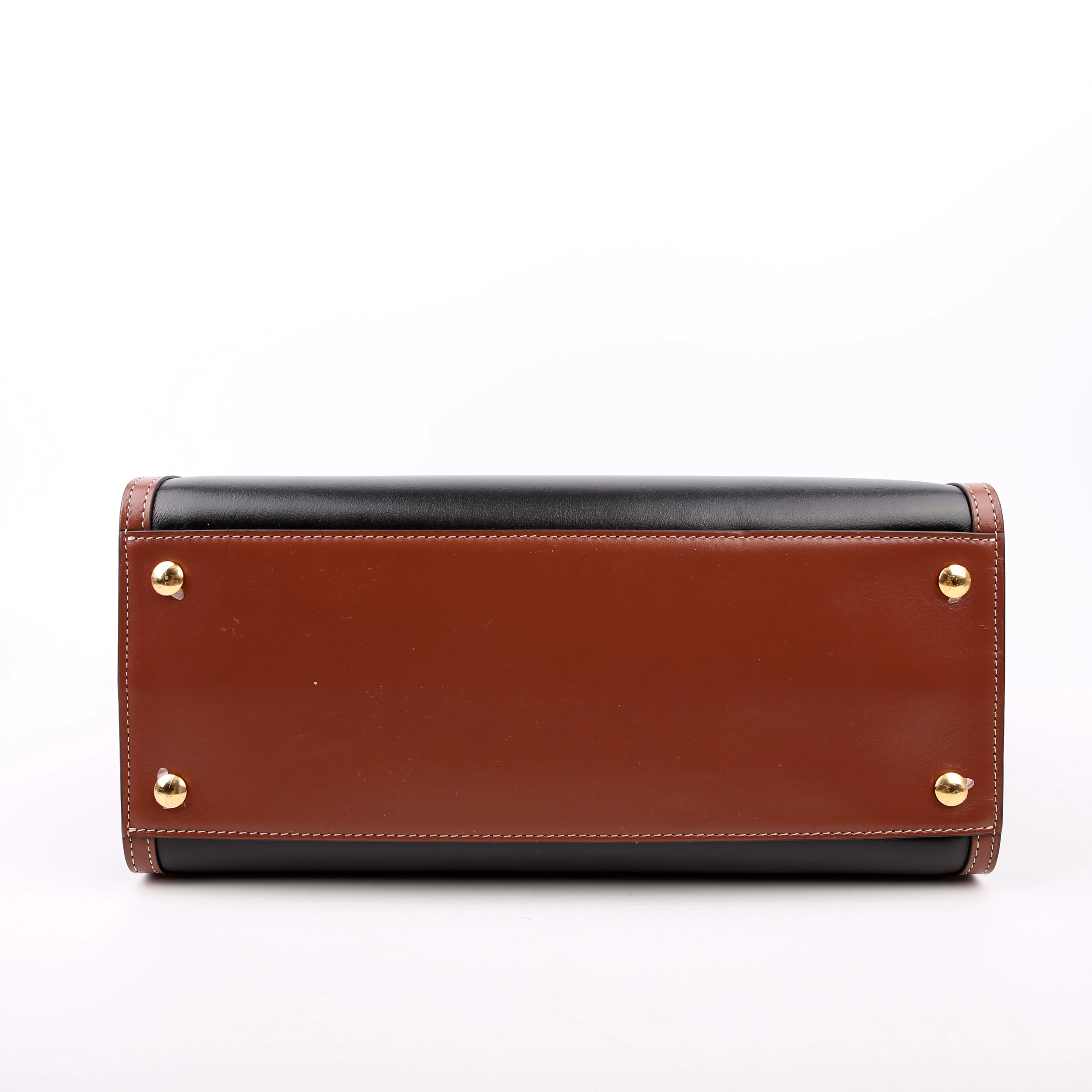 Title Vintage Check Medium Tote Black/Brown - Image 4