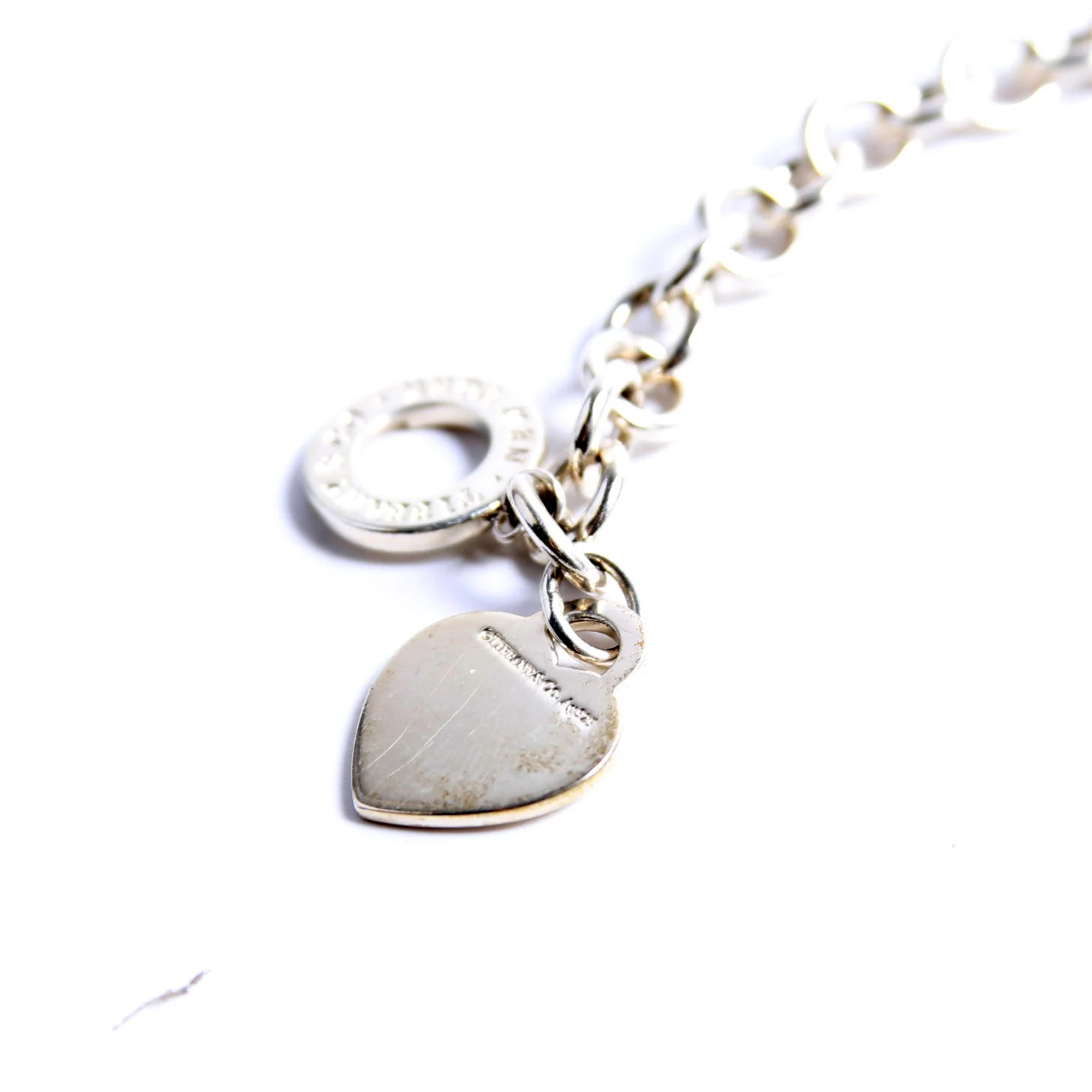 Toggle Heart Please Return To Bracelet 925 - Image 3