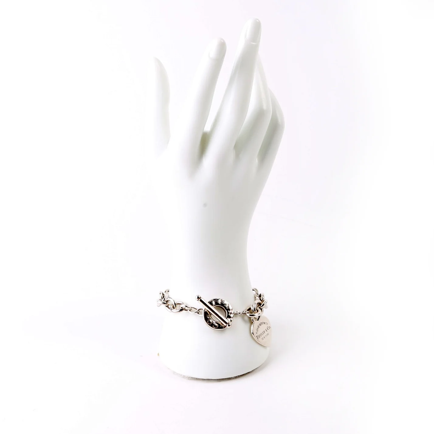 Toggle Heart Please Return To Bracelet 925 - Image 4
