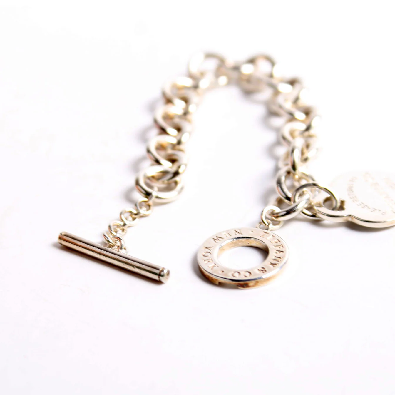 Toggle Heart Please Return To Bracelet 925 - Image 4