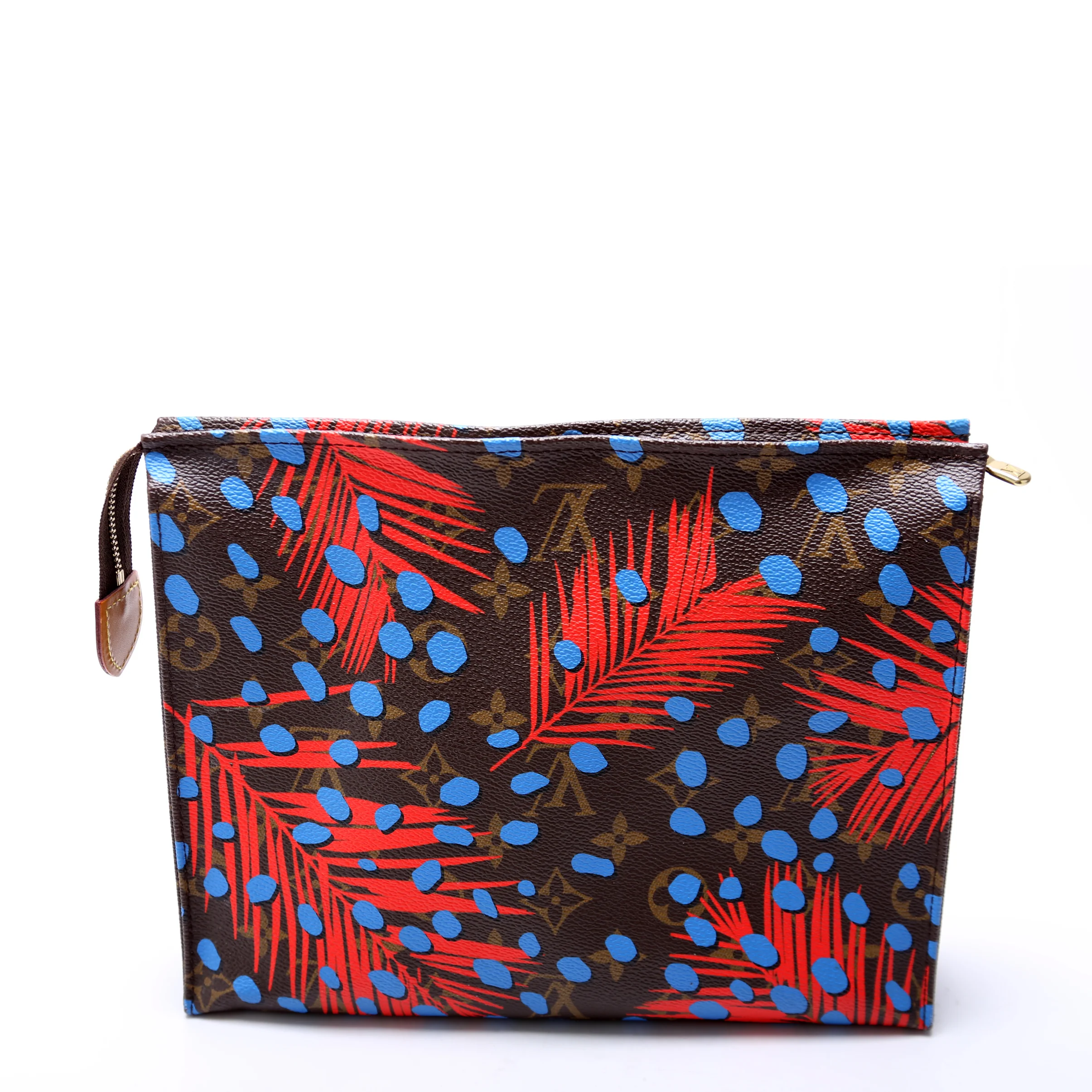 Toiletry Pouch 26 Jungle Dots Monogram - Image 3