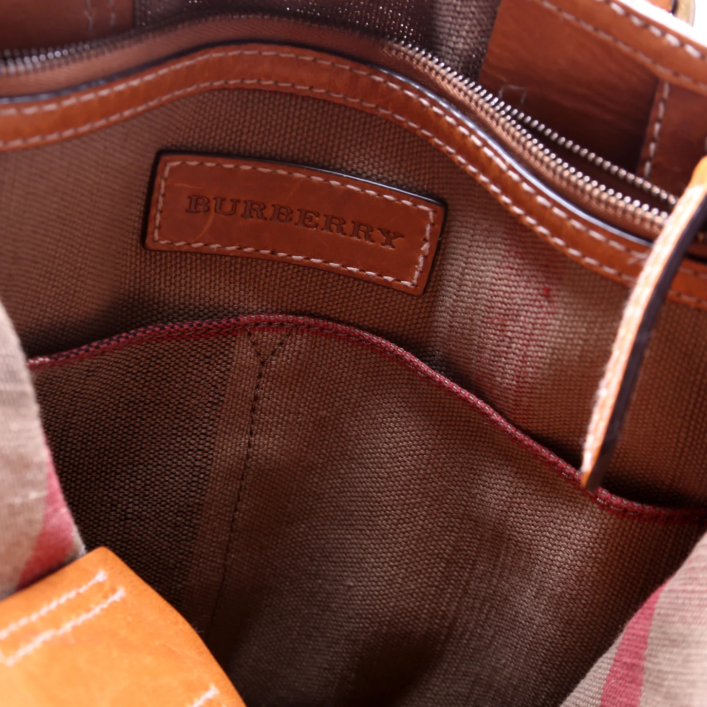 Tottenham Brit Medium Mega Check Tote - Image 9