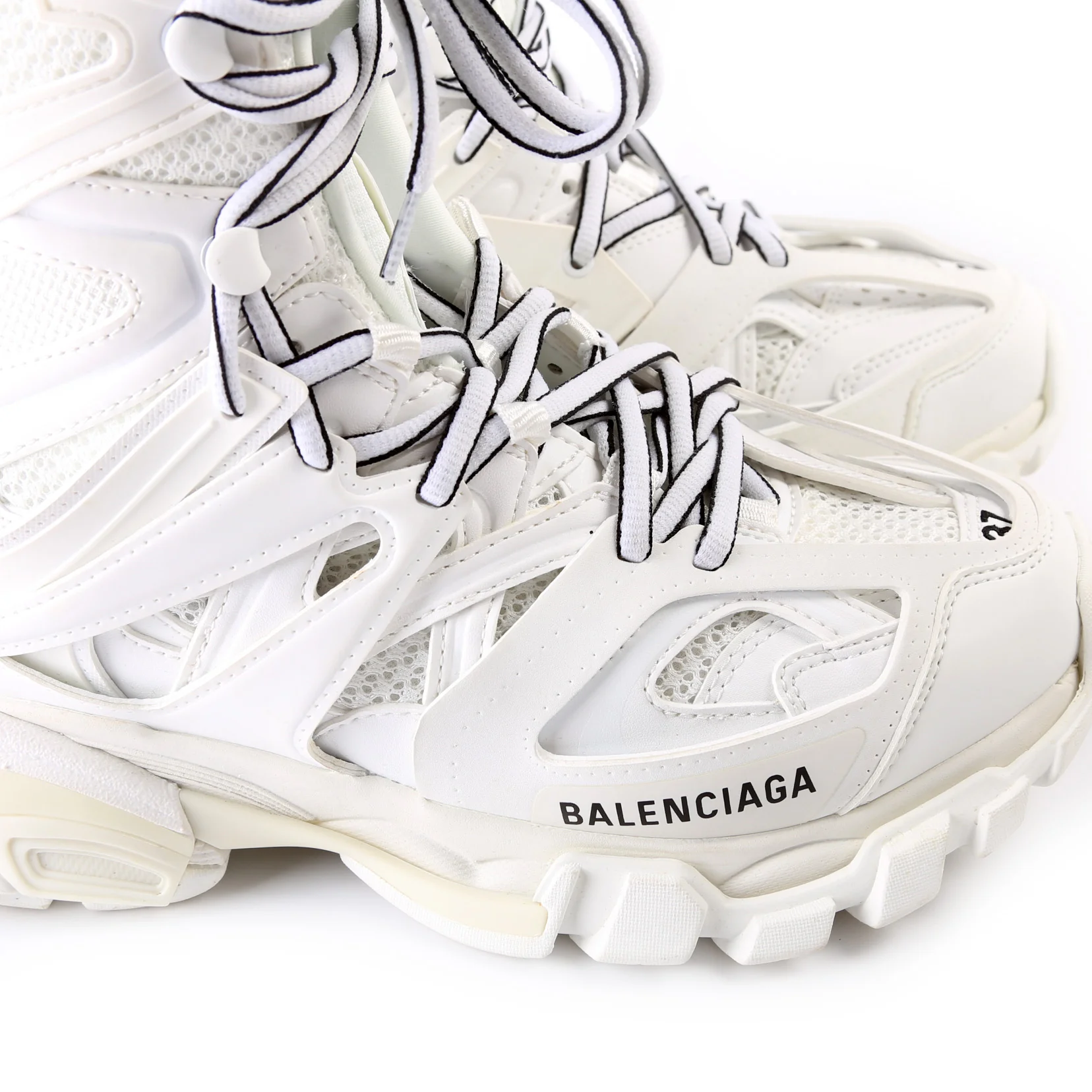 Track Hightop Sneakers Size 37 - Image 9