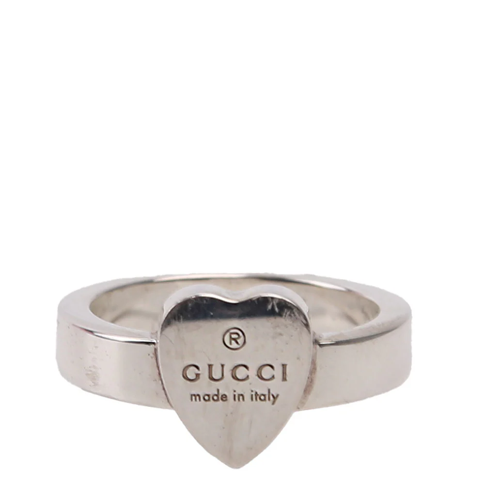Trademark Logo Heart Ring Size 5.5 925 Silver