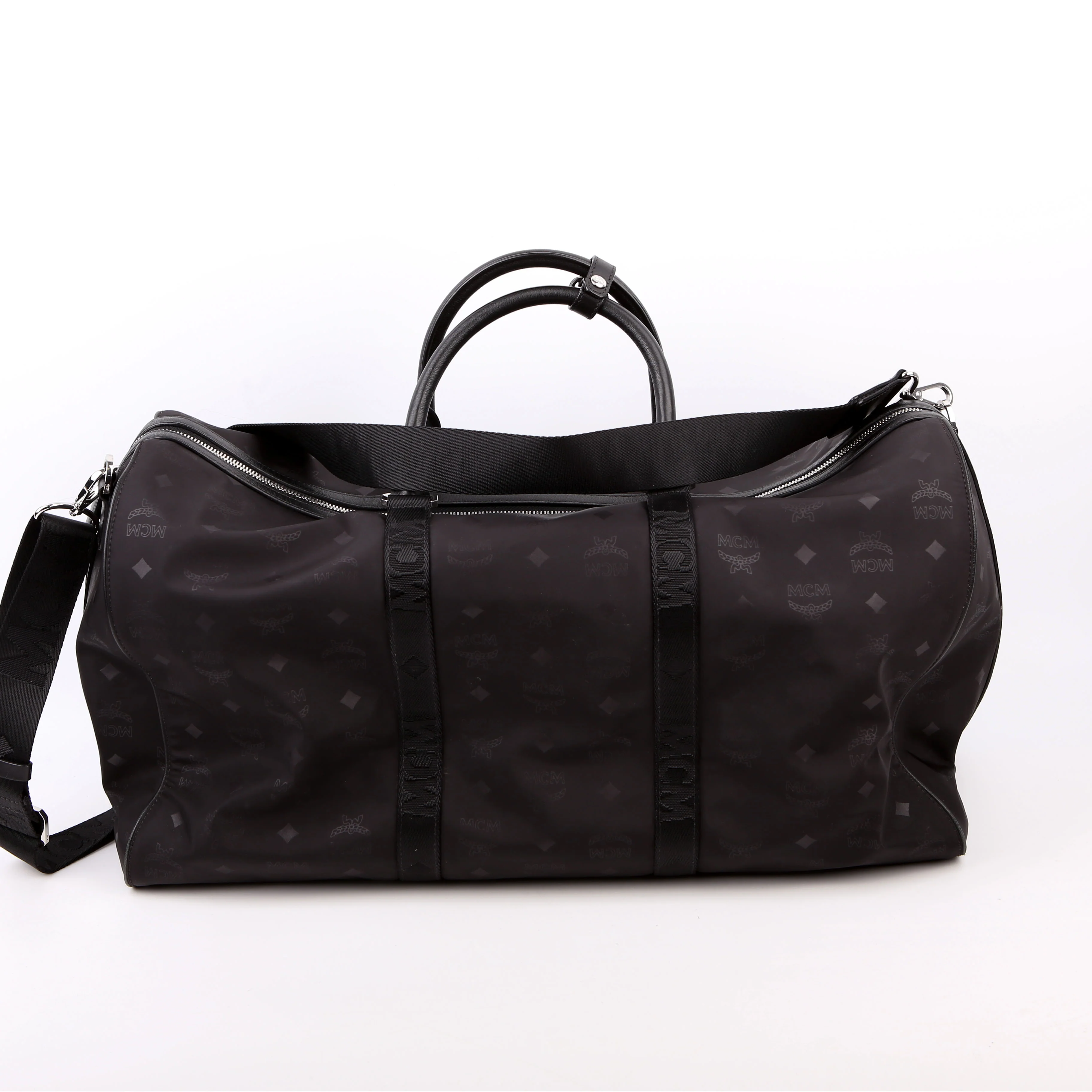 Traveler Weekender Nylon Monogram Black - Image 3