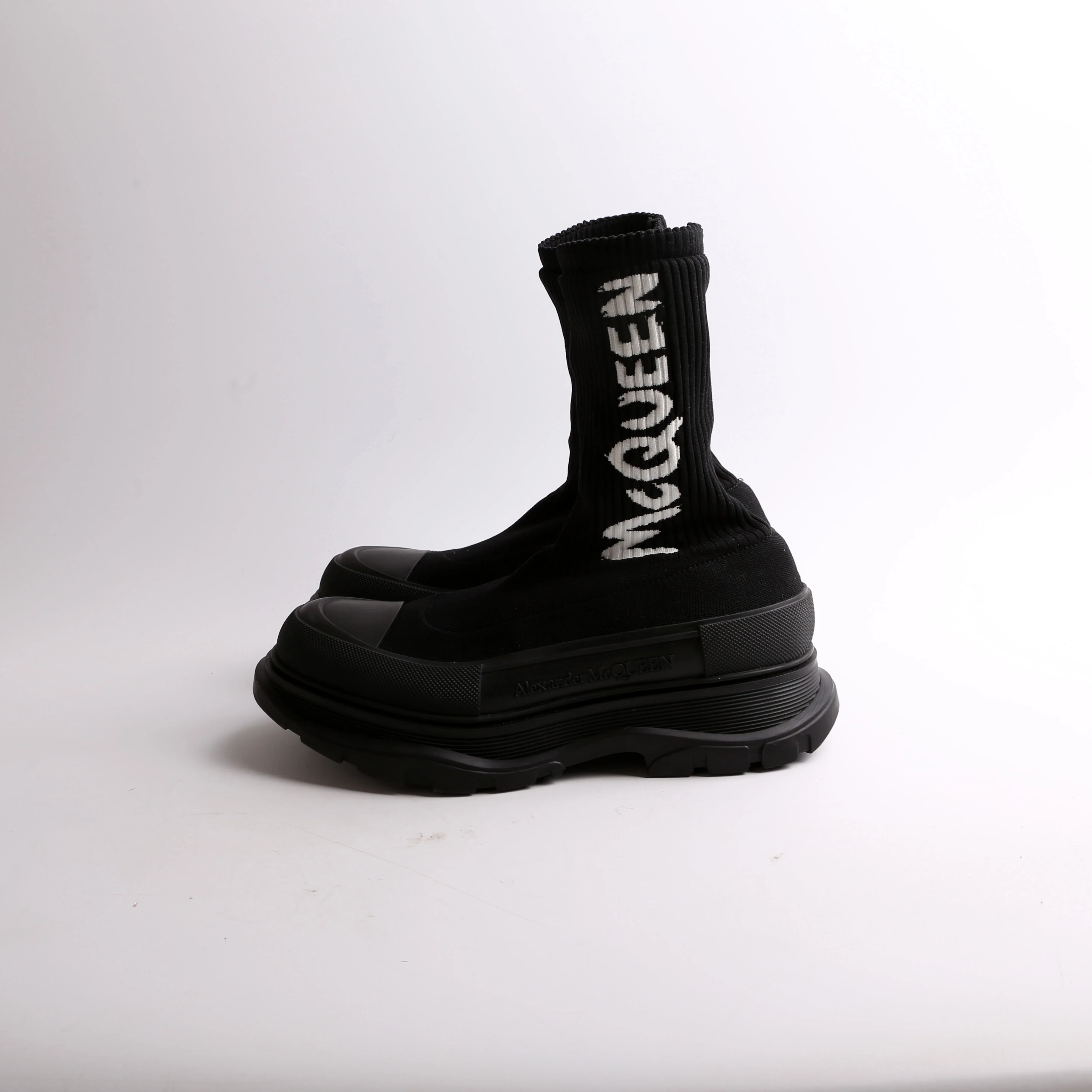 Tread Logo Sock Sneakers Size 40 - Image 3