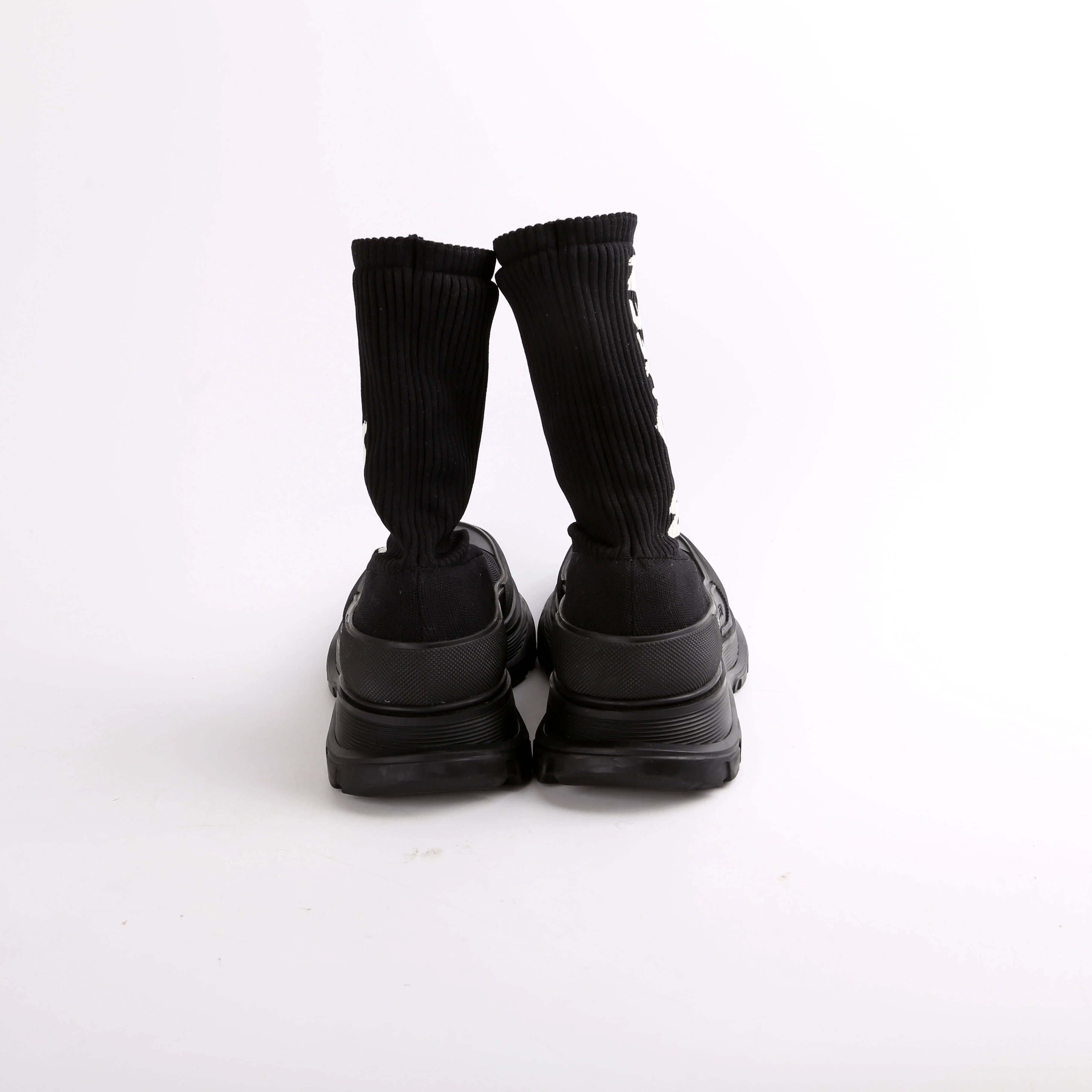 Tread Logo Sock Sneakers Size 40 - Image 4
