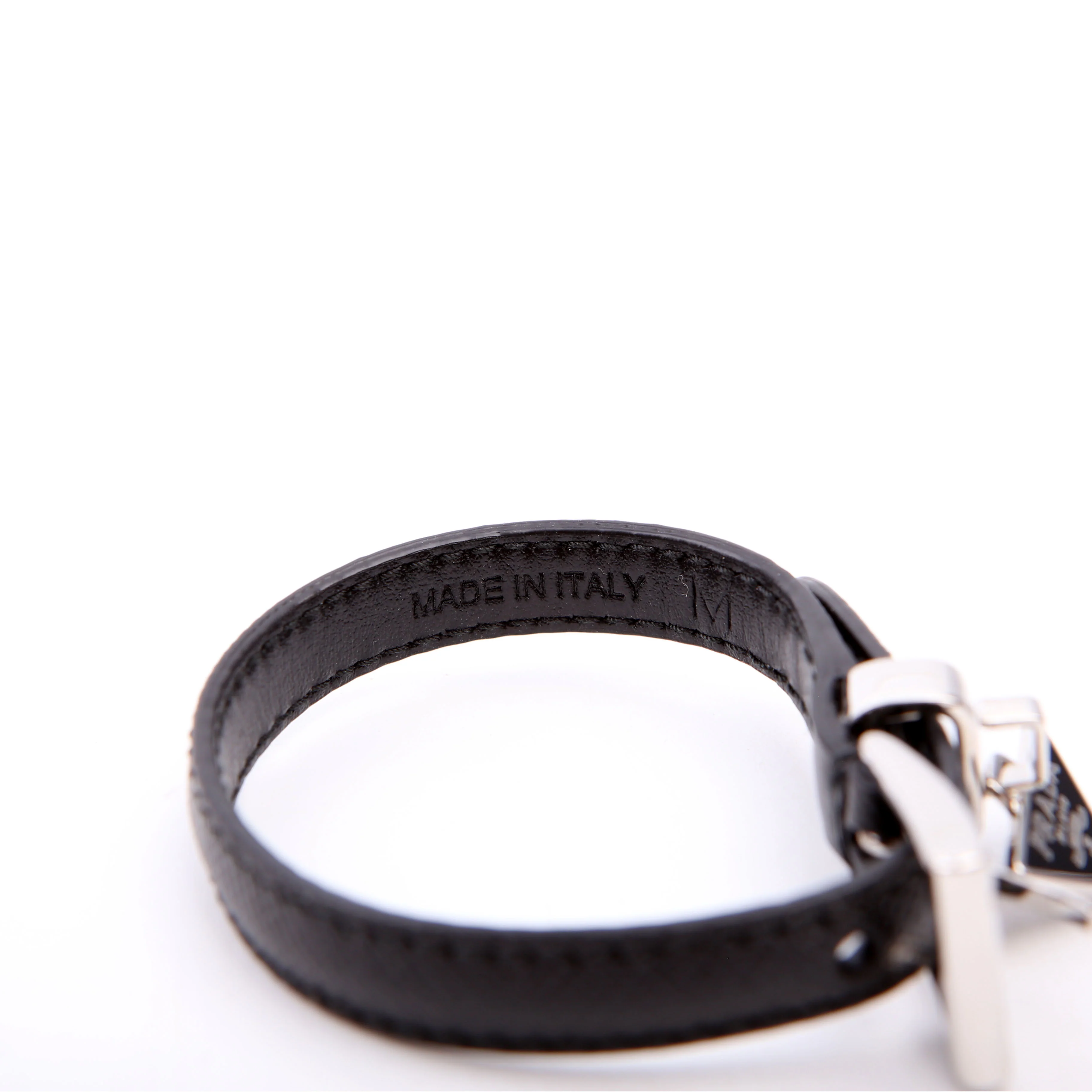 Triangle Logo Bracelet Black - Image 4