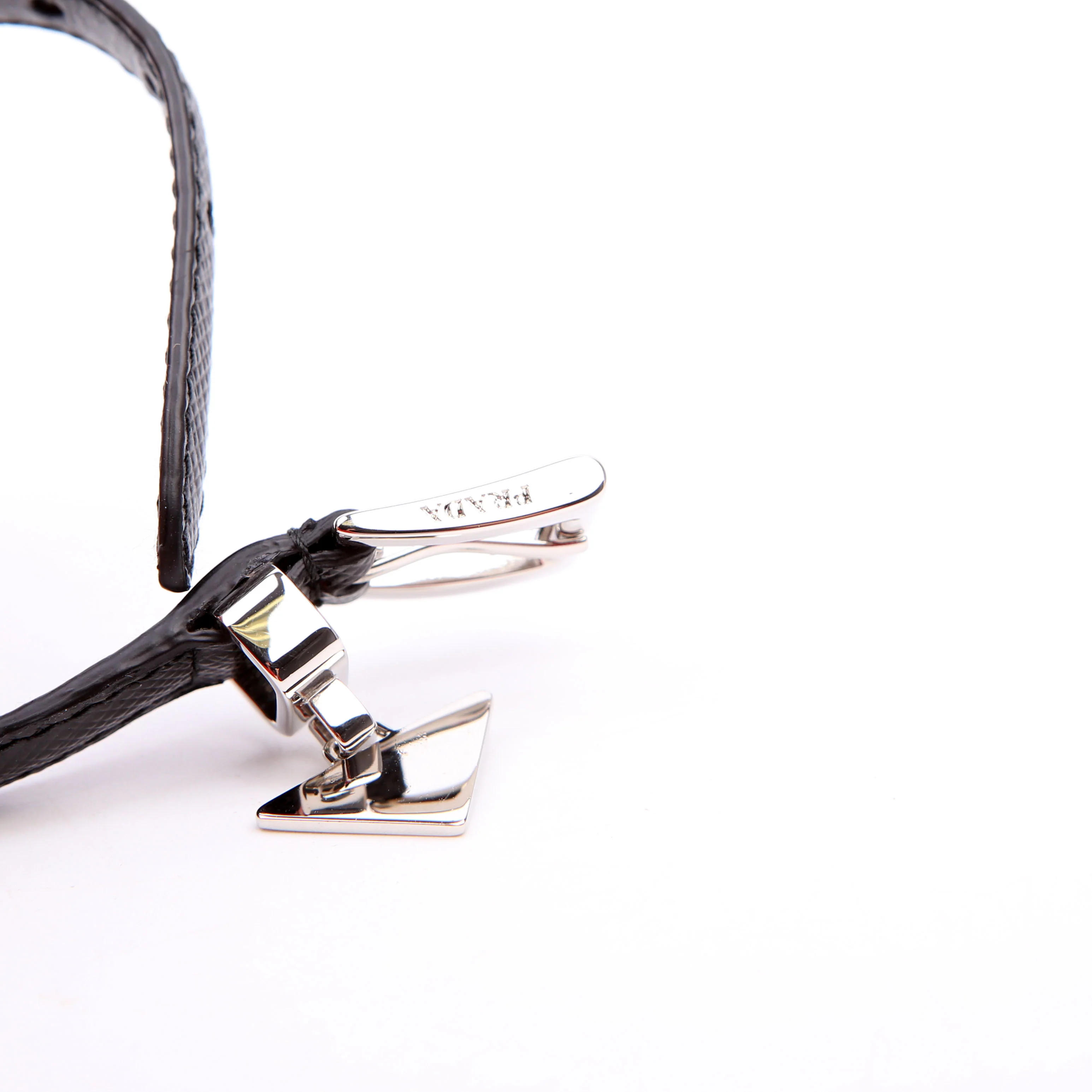 Triangle Logo Bracelet Black - Image 6